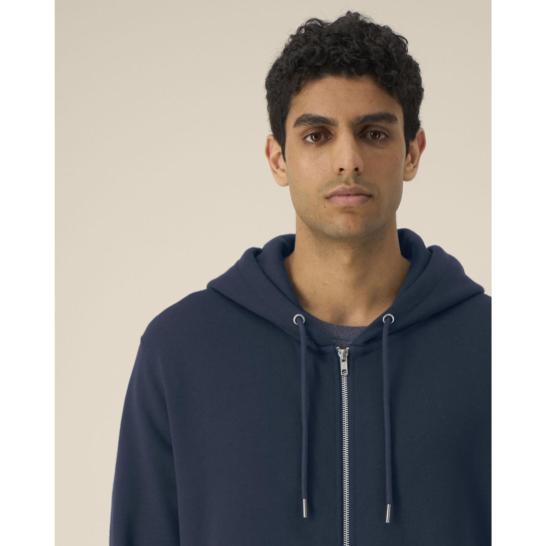 Hanorac cu fermoar unisex Astor French Navy 3XL