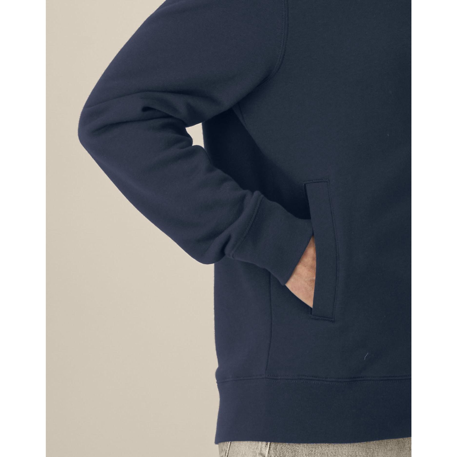Hanorac cu fermoar unisex Astor French Navy 3XL