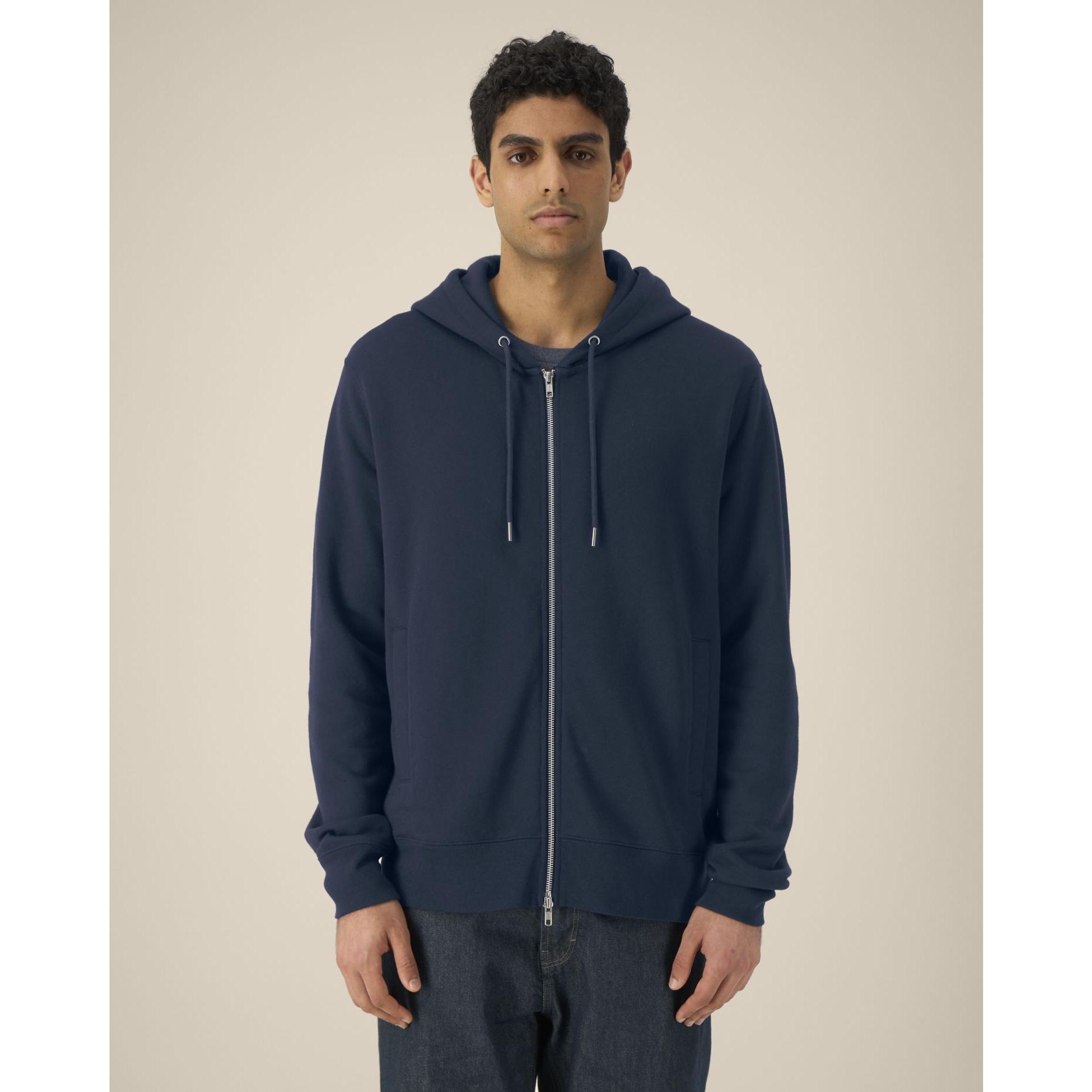 Hanorac cu fermoar unisex Astor French Navy 3XL