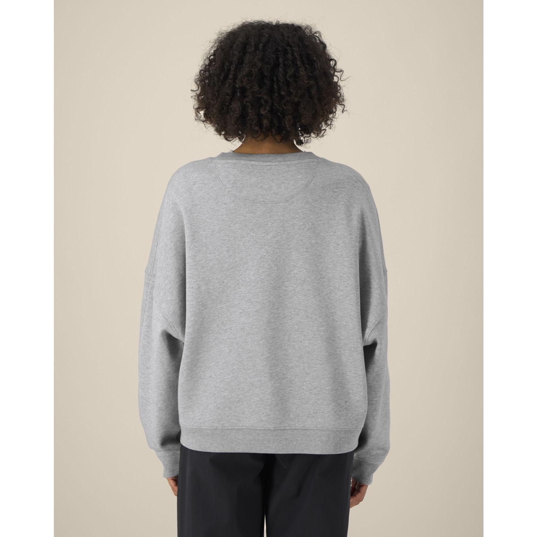 Hanorac la baza gâtului pentru femei Stella Lianna Heather Grey M