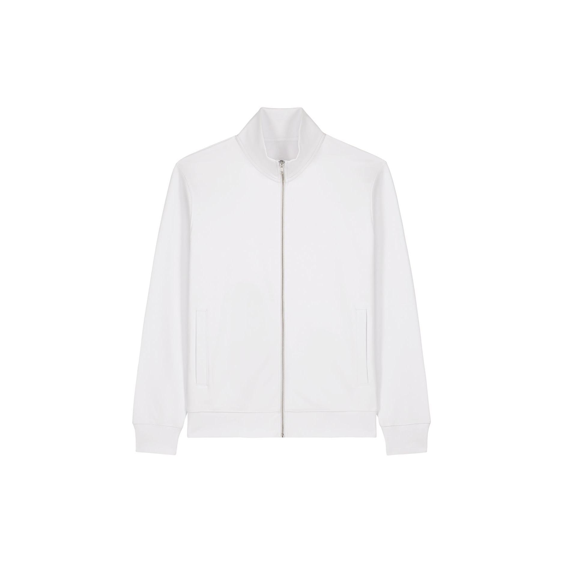 Hanorac cu fermoar unisex Trailer 2.0 White M