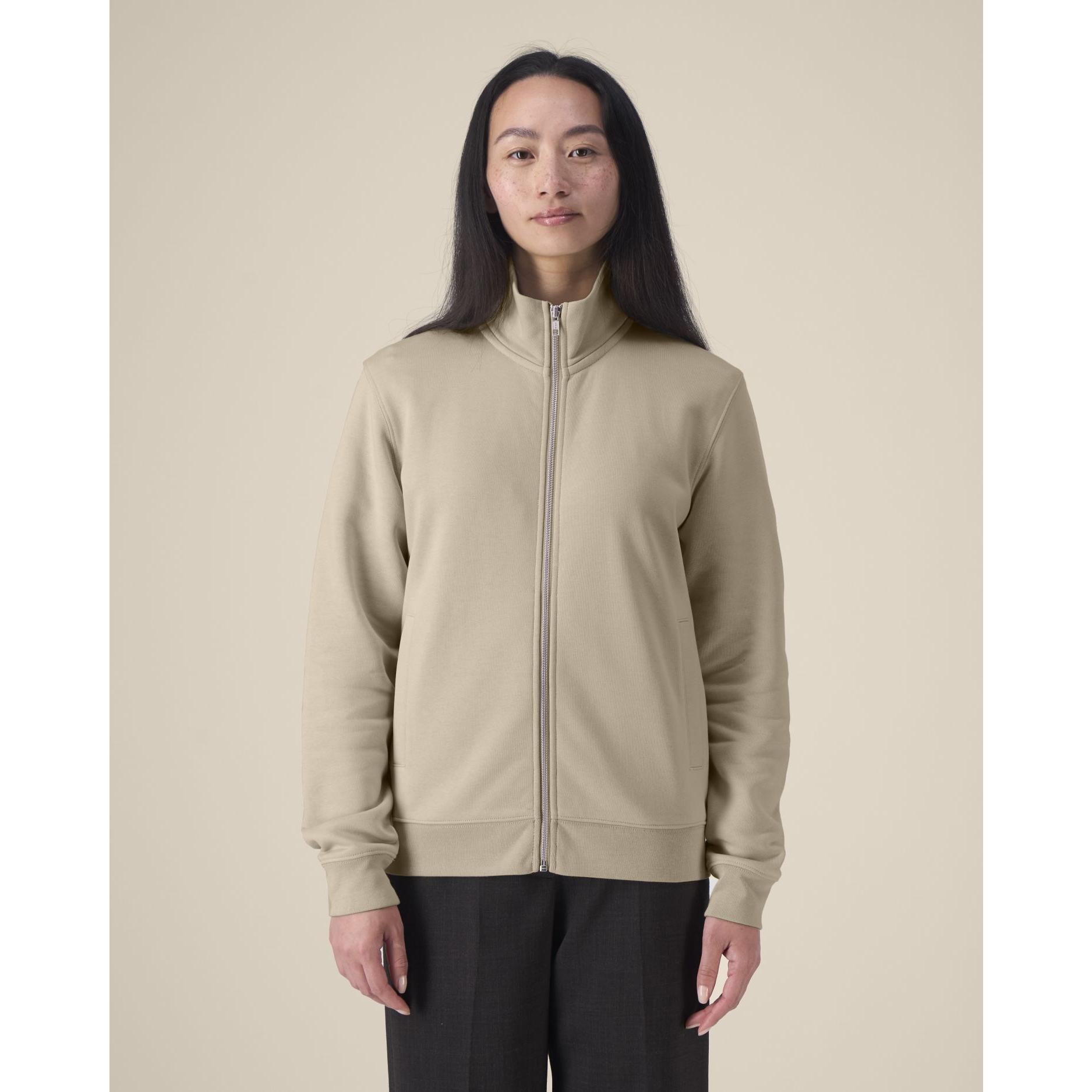 Hanorac cu fermoar unisex Trailer 2.0 Desert Dust M