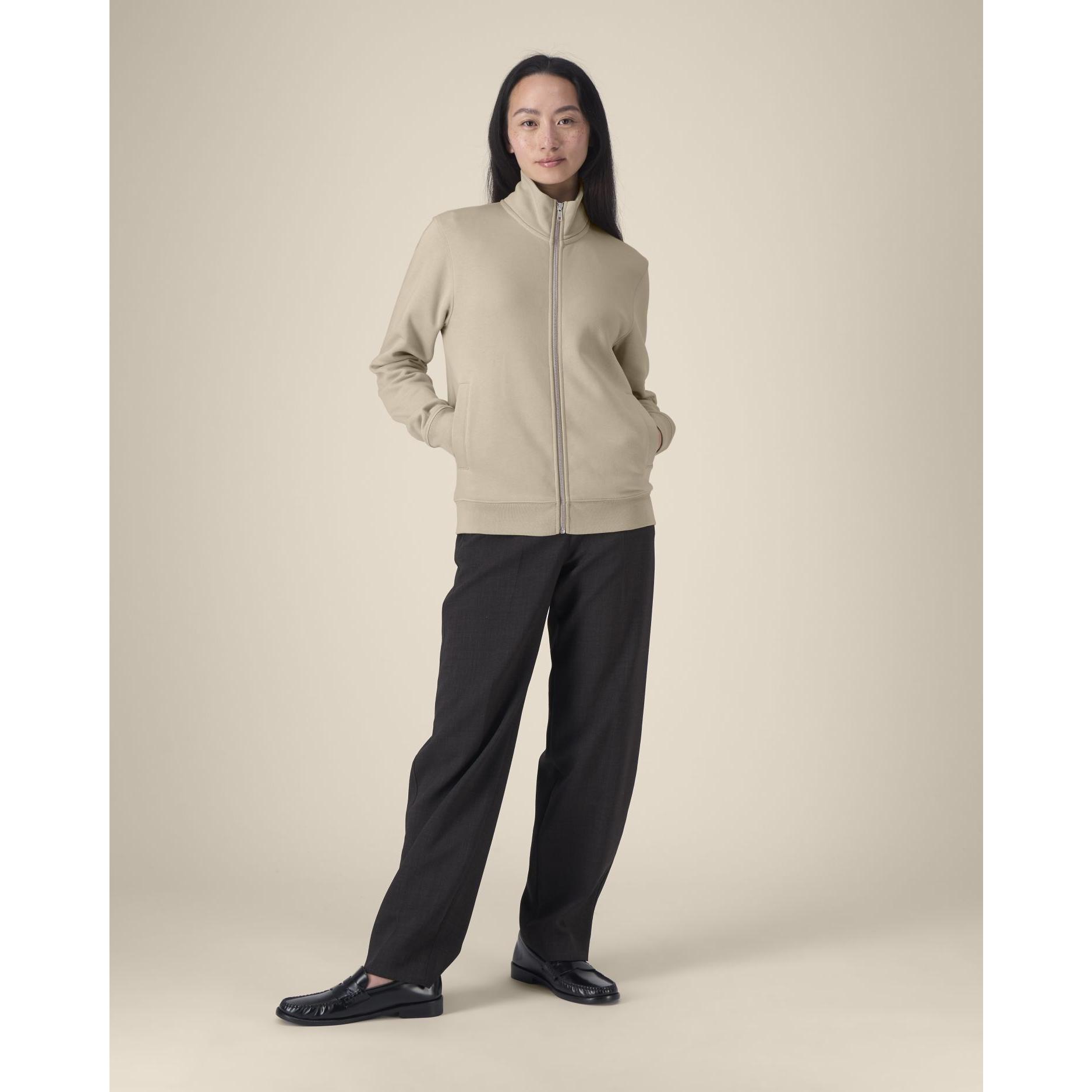Hanorac cu fermoar unisex Trailer 2.0 Desert Dust M