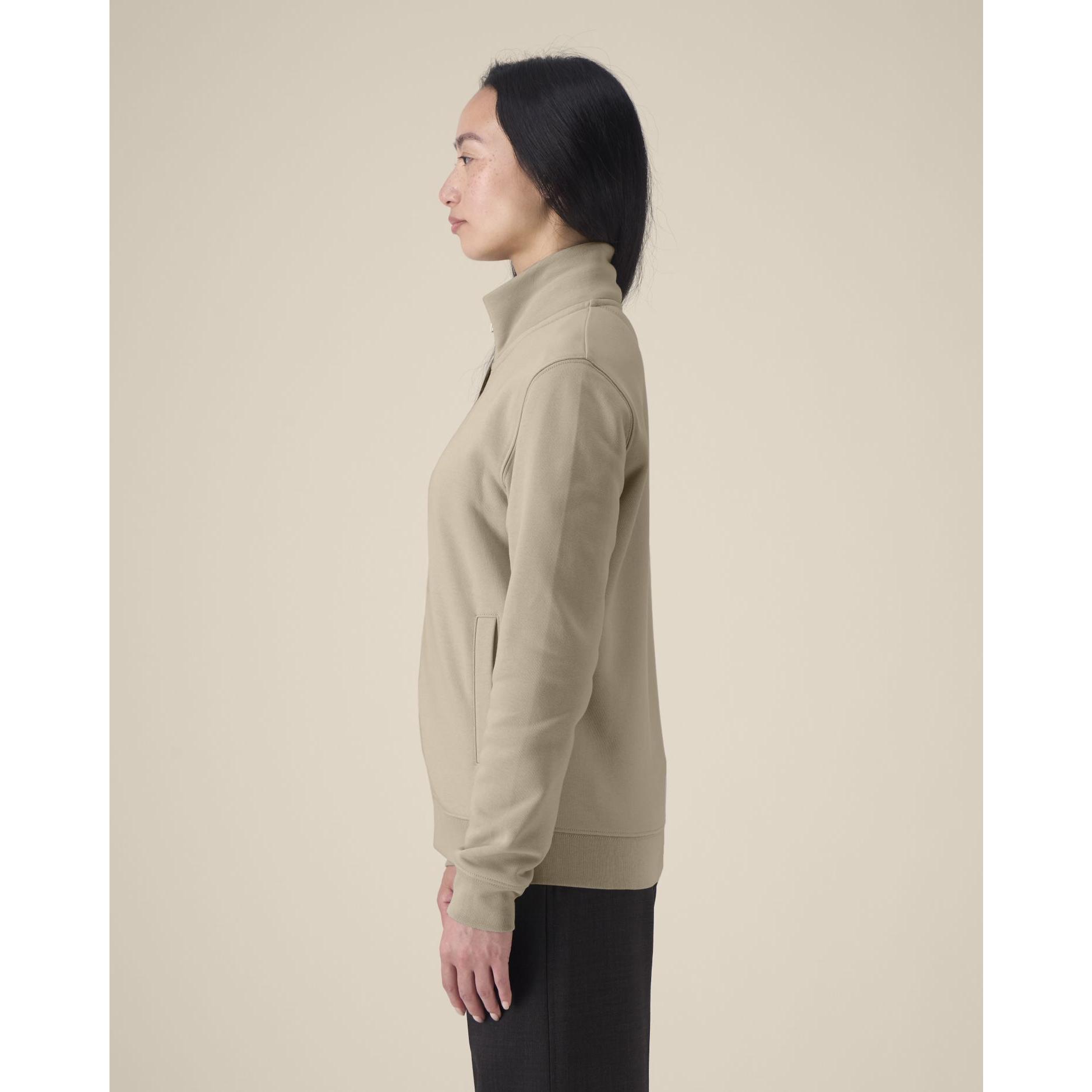 Hanorac cu fermoar unisex Trailer 2.0 Desert Dust M