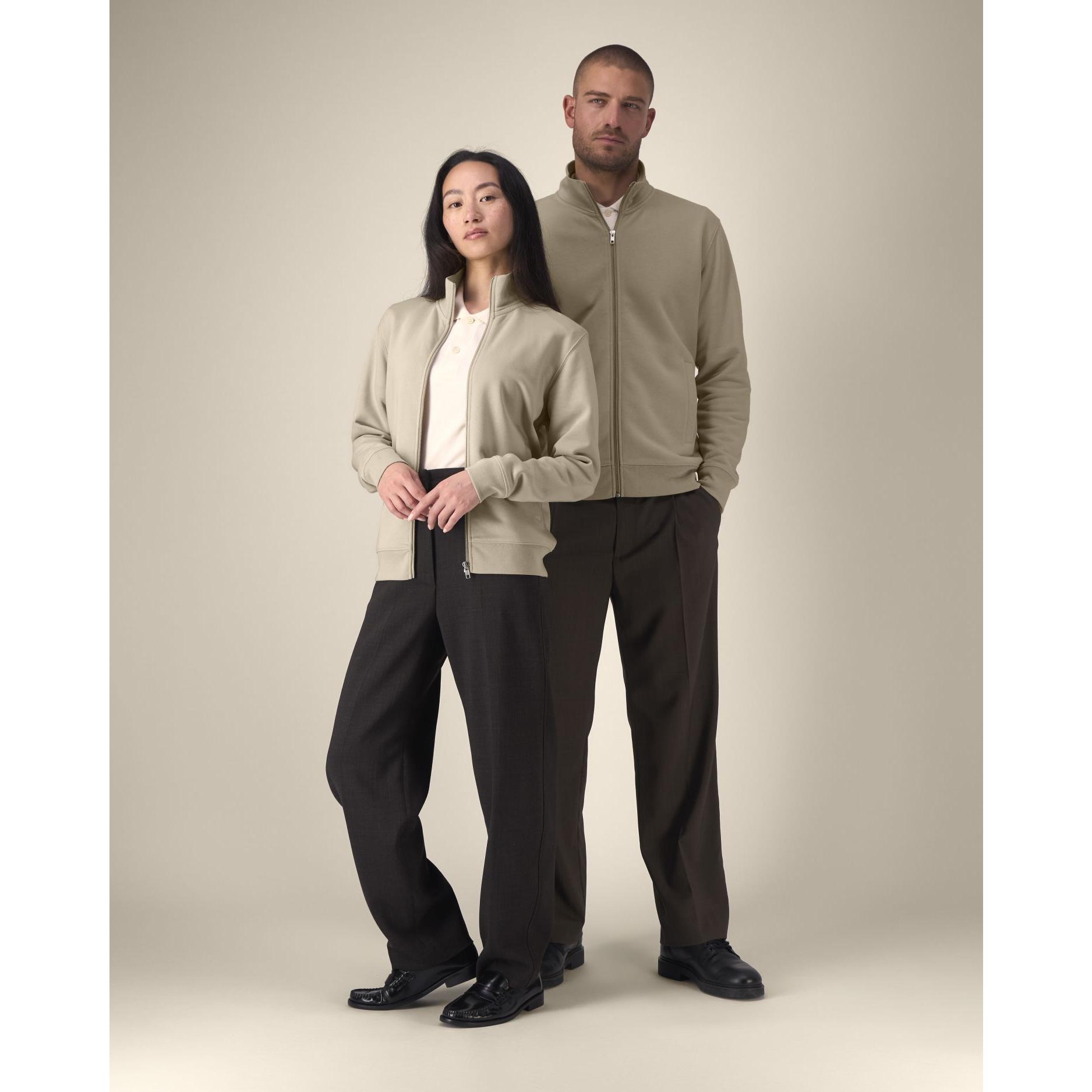 Hanorac cu fermoar unisex Trailer 2.0 Desert Dust M