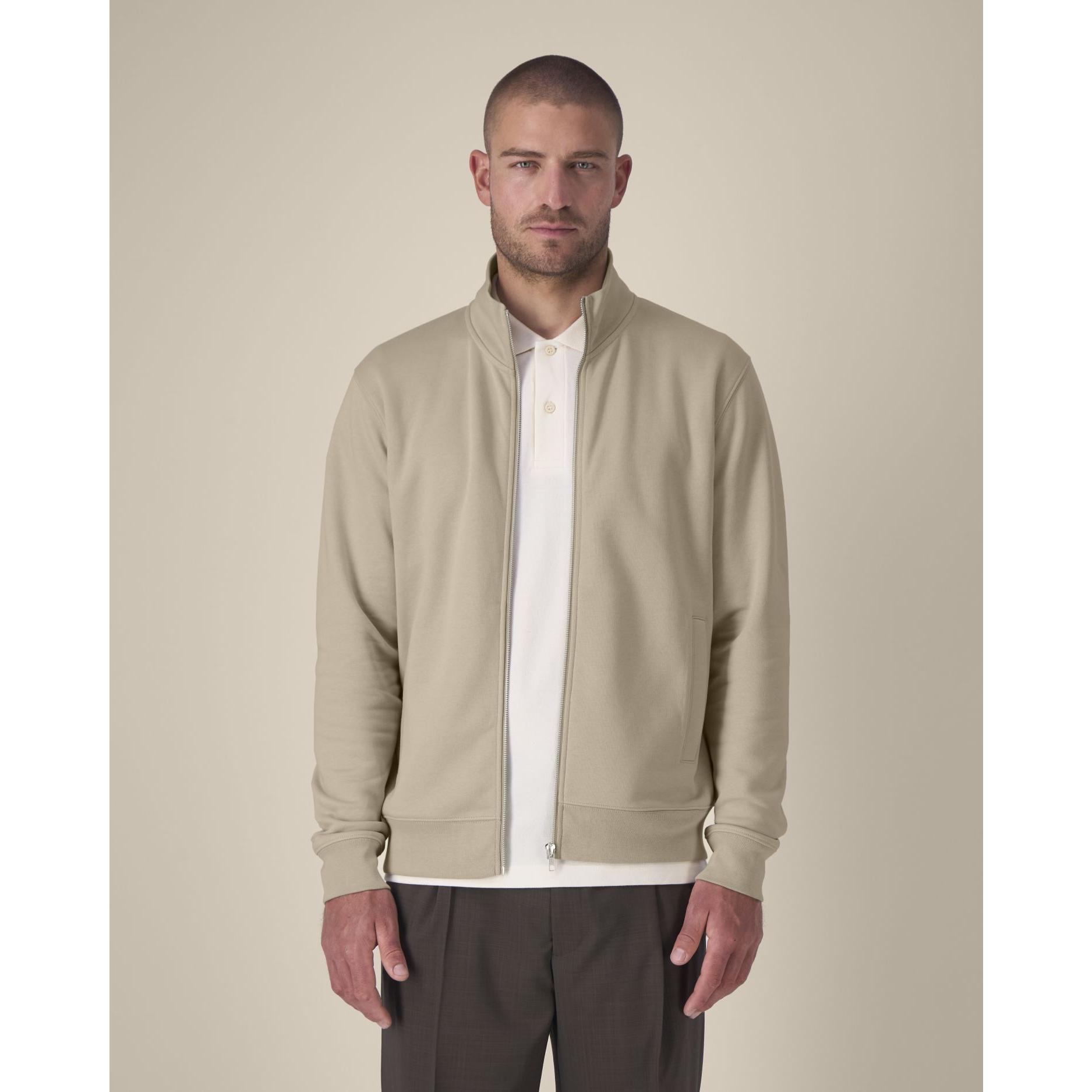 Hanorac cu fermoar unisex Trailer 2.0 Desert Dust M