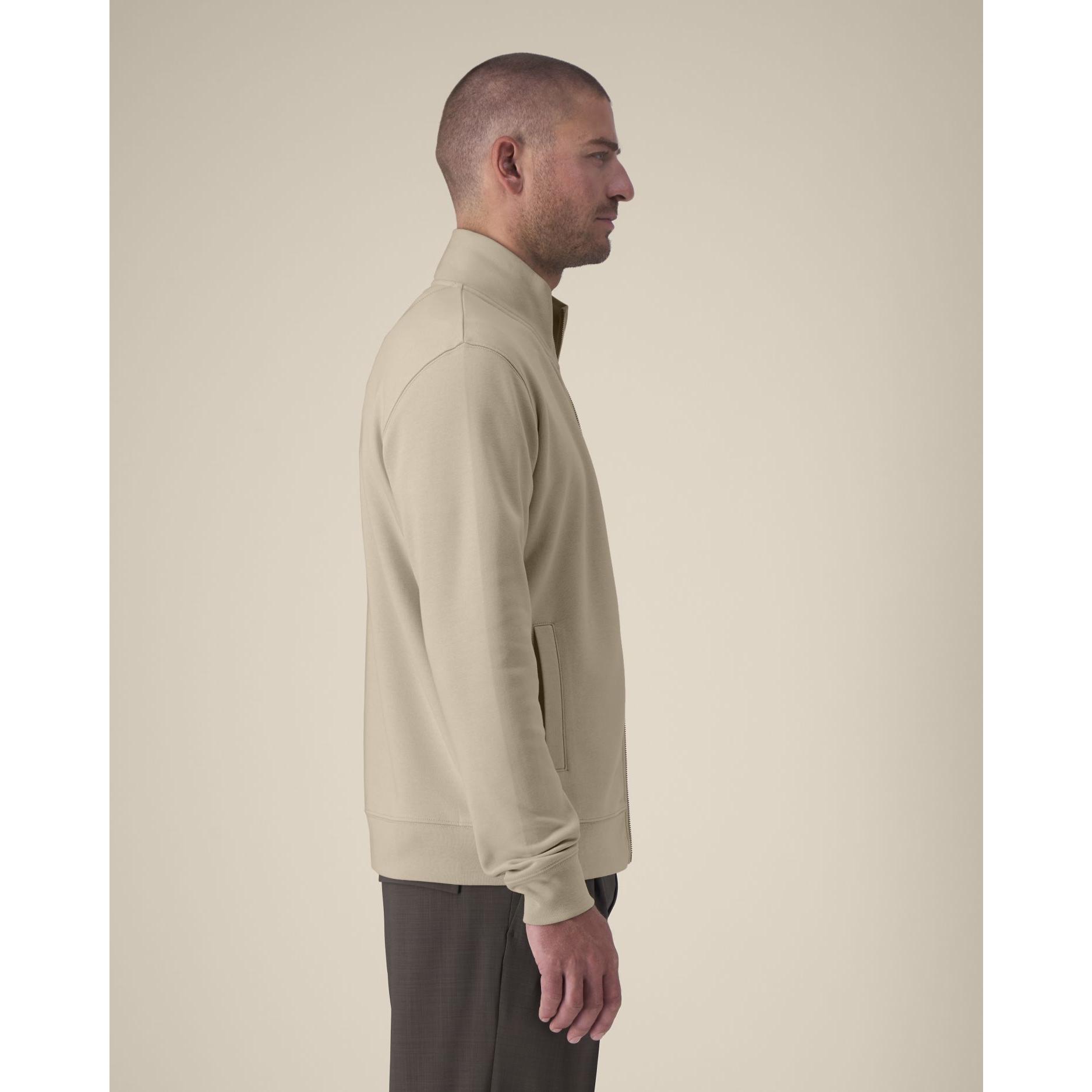 Hanorac cu fermoar unisex Trailer 2.0 Desert Dust M