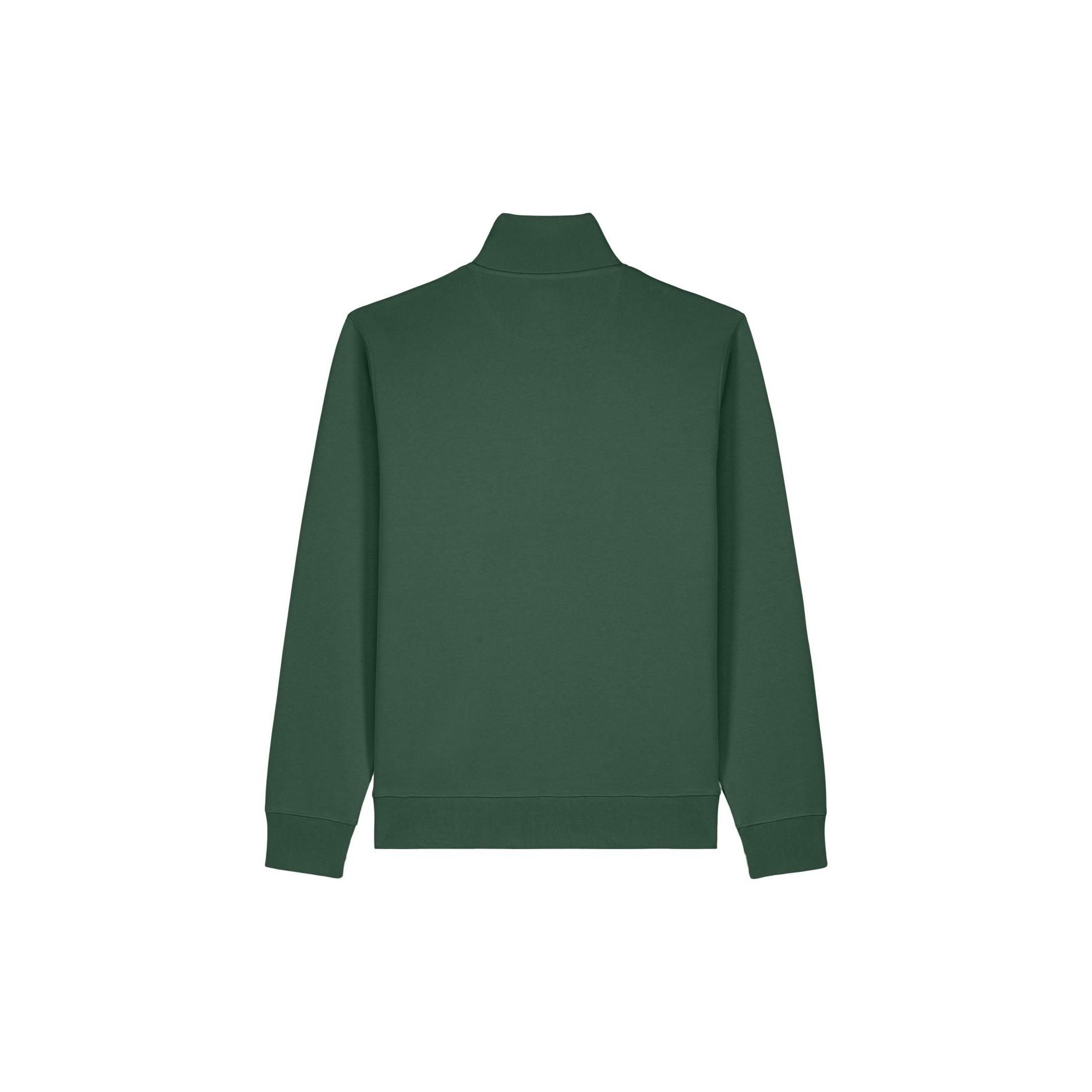 Hanorac cu fermoar unisex Trailer 2.0 Bottle Green 3XL