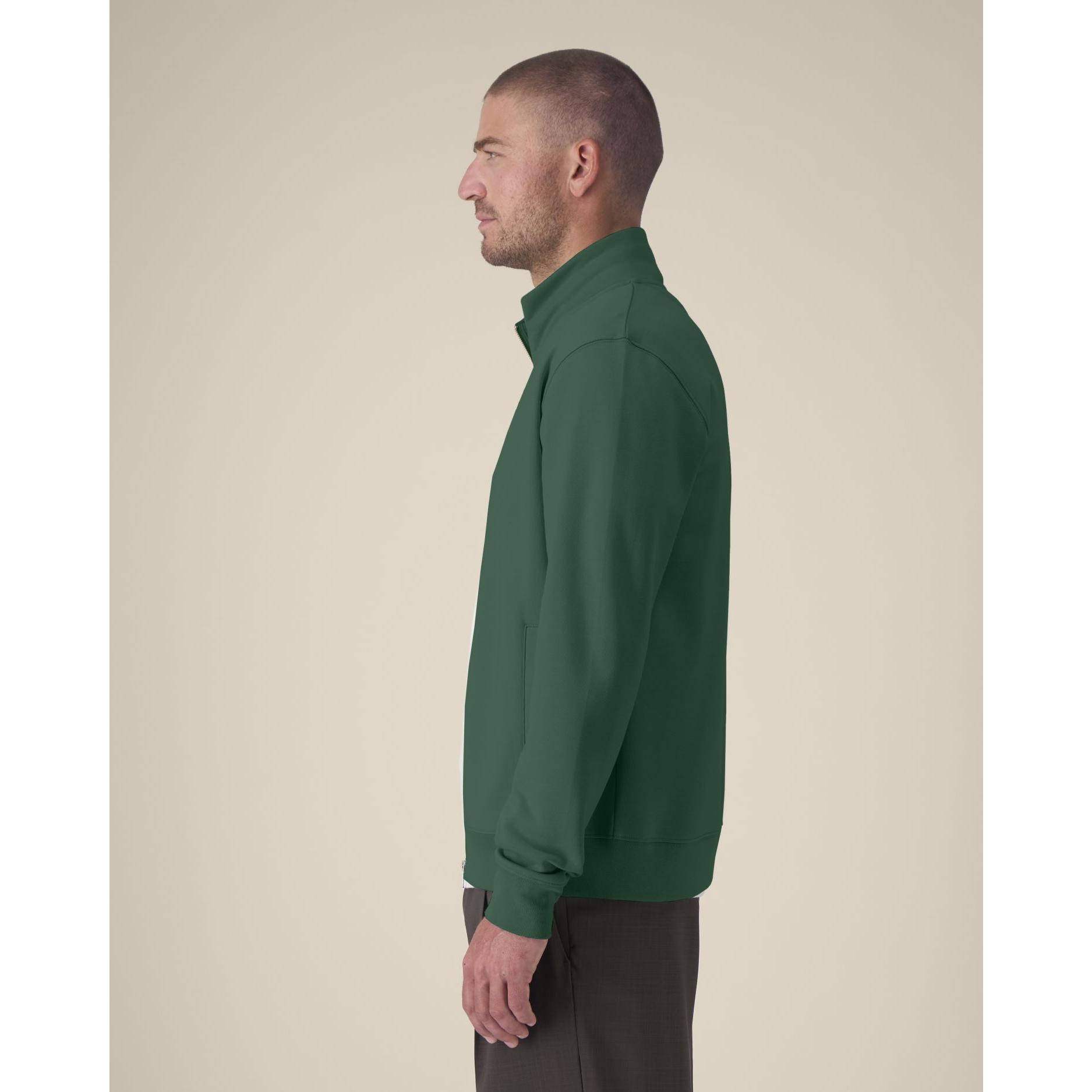 Hanorac cu fermoar unisex Trailer 2.0 Bottle Green 3XL