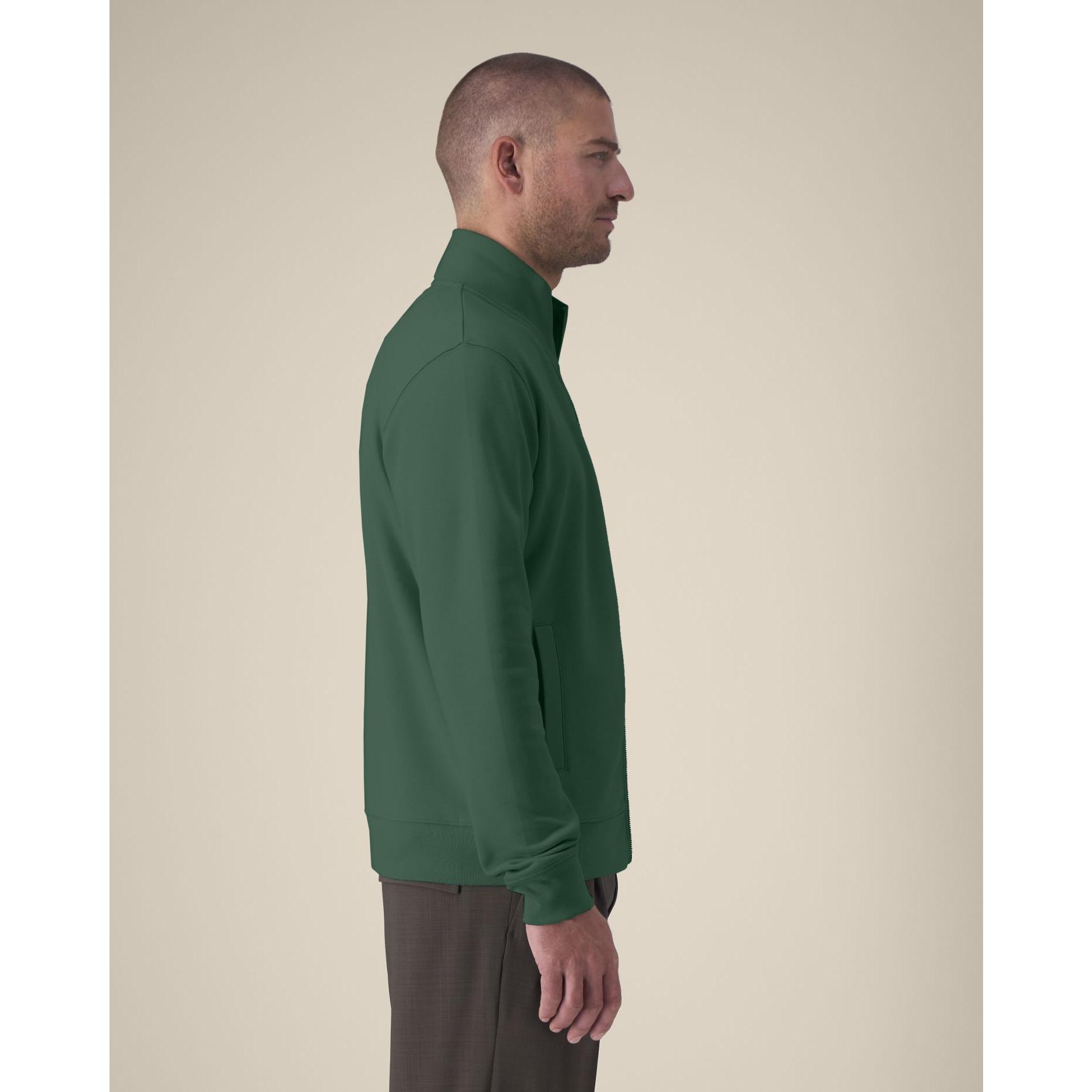 Hanorac cu fermoar unisex Trailer 2.0 Bottle Green 3XL