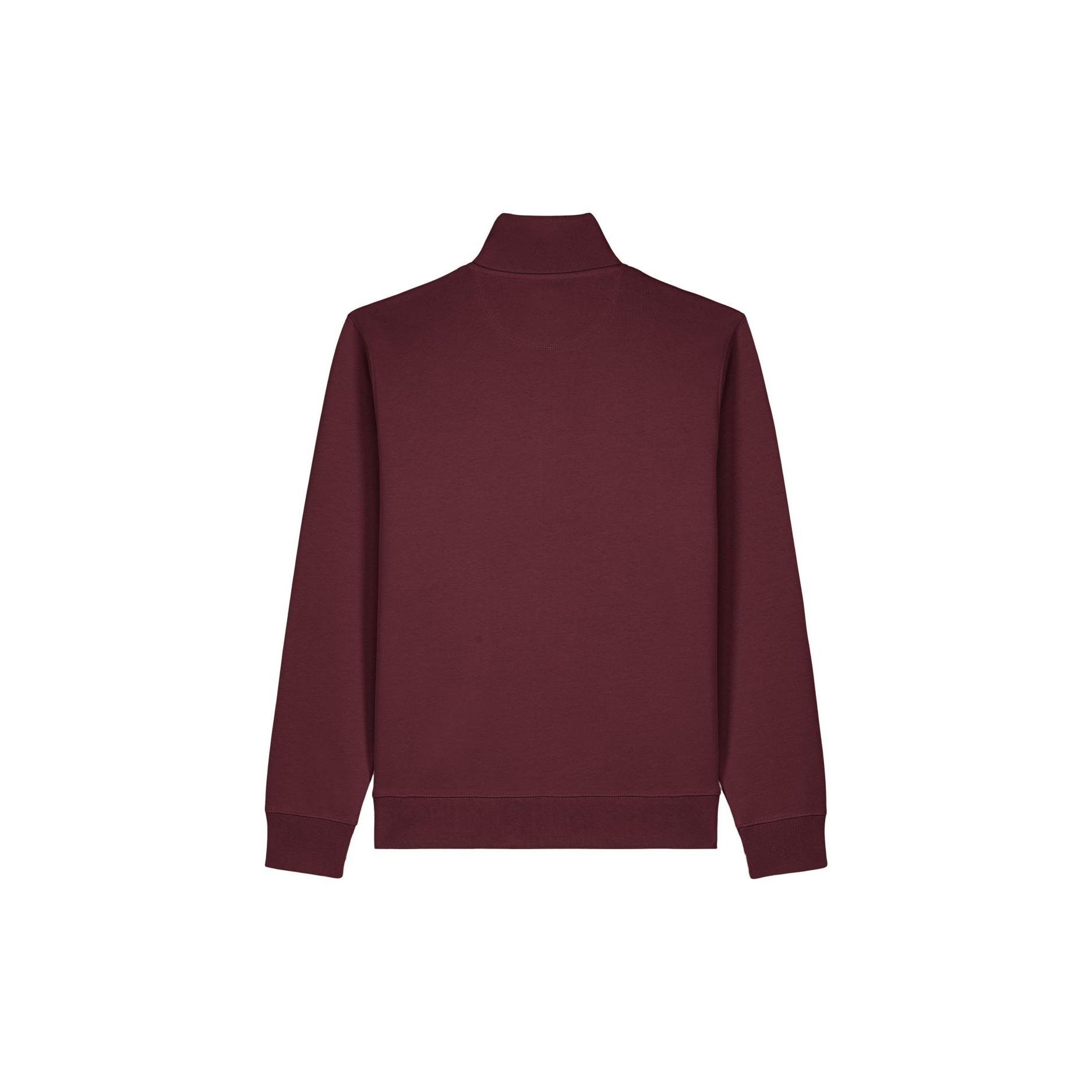 Hanorac cu fermoar unisex Trailer 2.0 Burgundy 3XL