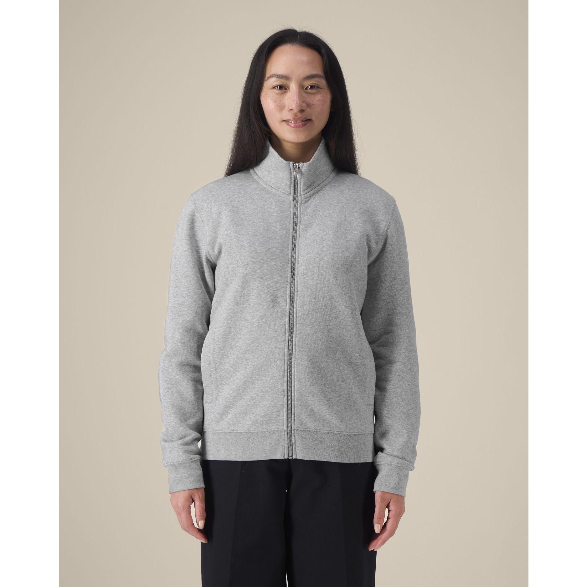 Hanorac cu fermoar unisex Trailer 2.0 Heather Grey 3XL