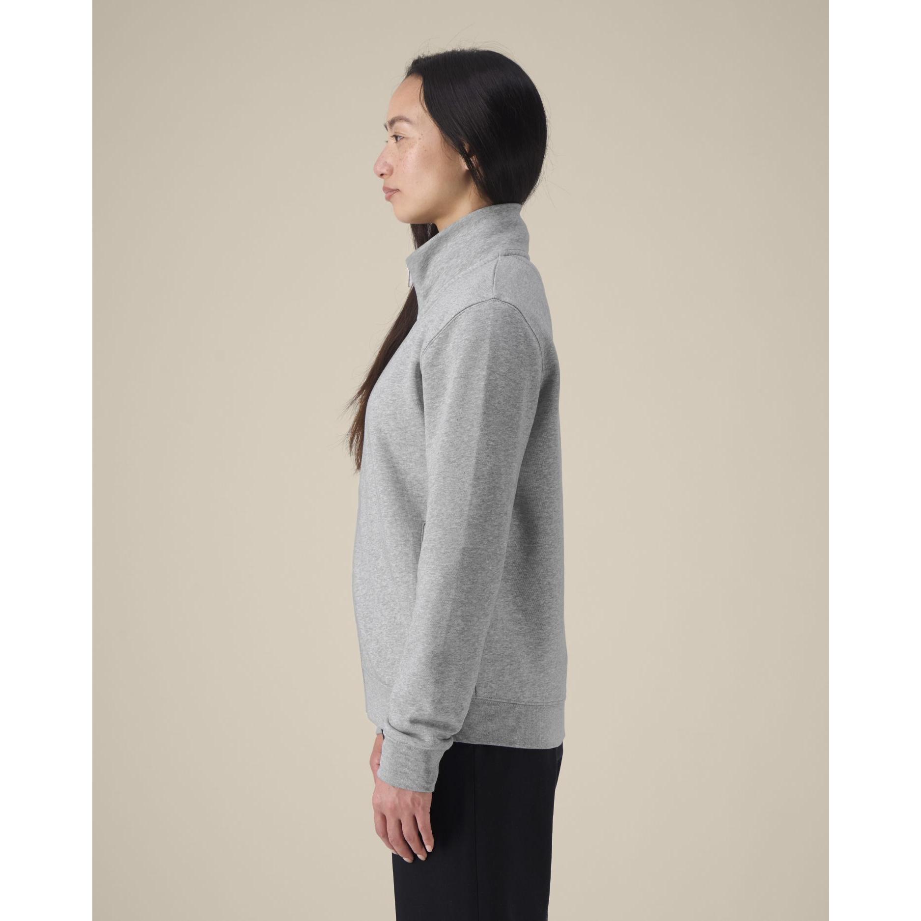 Hanorac cu fermoar unisex Trailer 2.0 Heather Grey 3XL