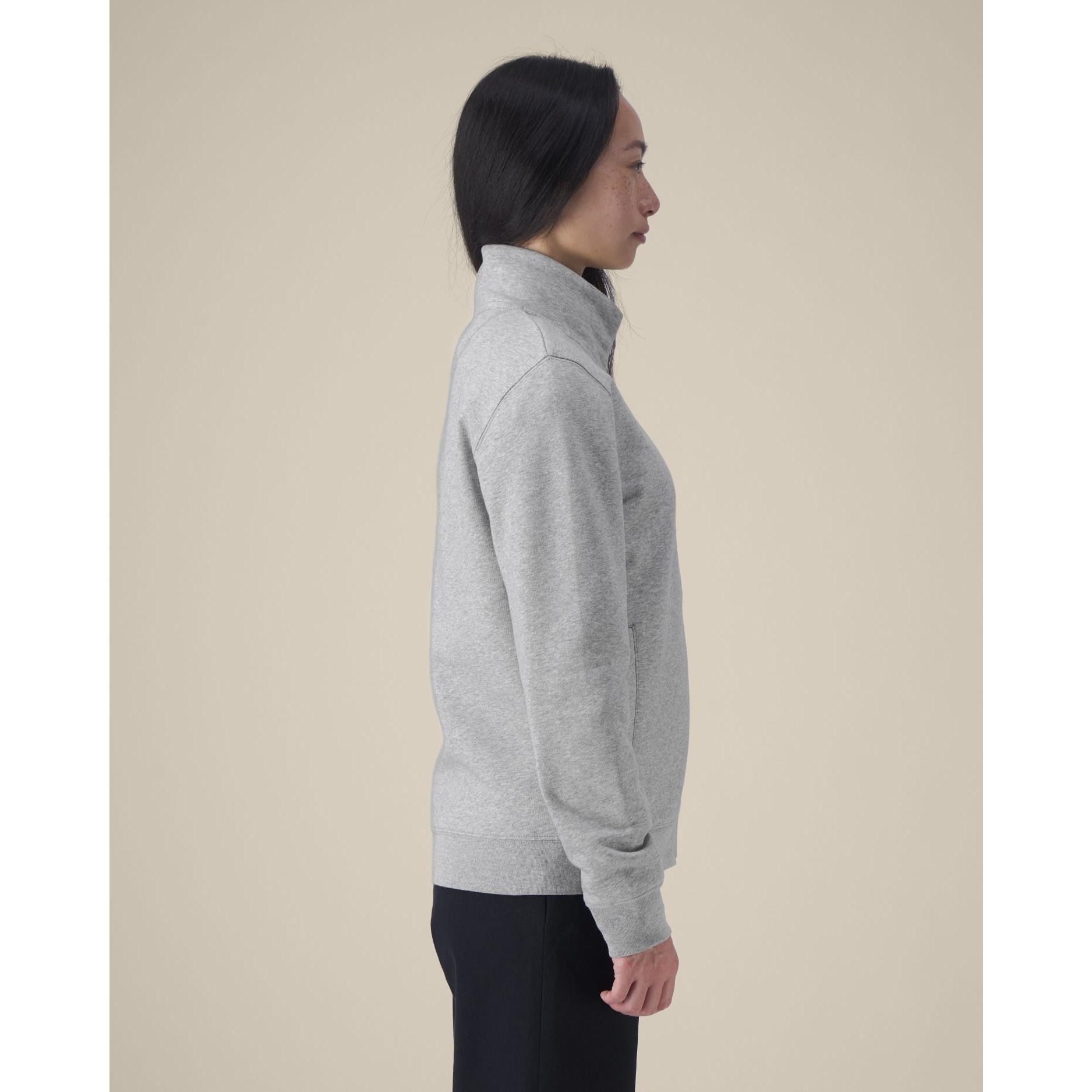 Hanorac cu fermoar unisex Trailer 2.0 Heather Grey 3XL