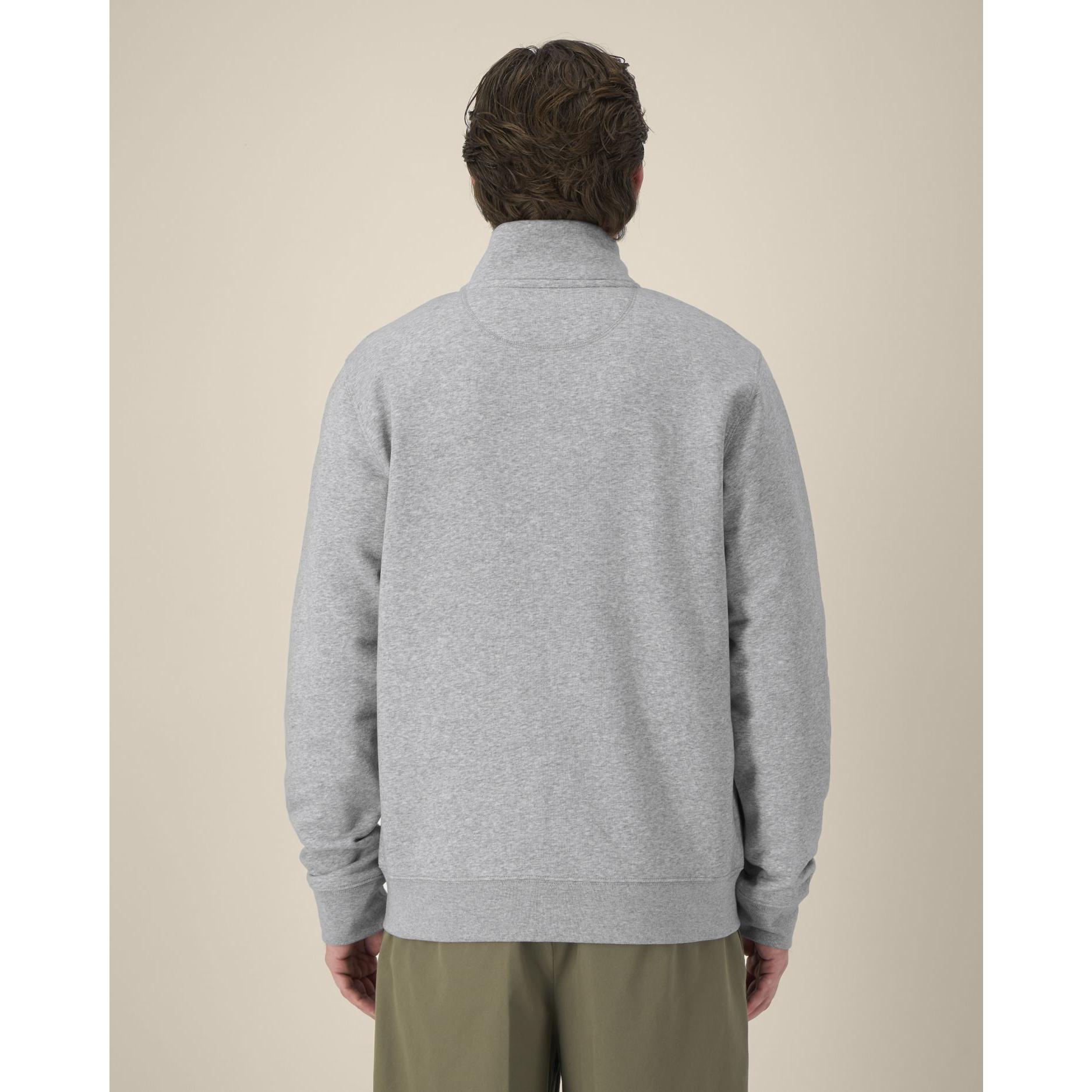 Hanorac cu fermoar unisex Trailer 2.0 Heather Grey 3XL