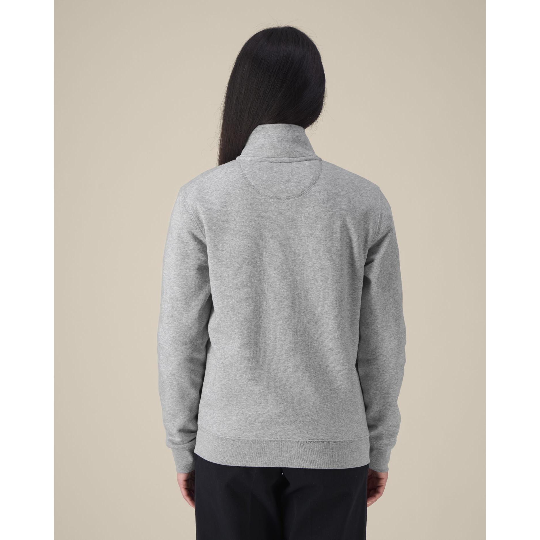 Hanorac cu fermoar unisex Trailer 2.0 Heather Grey 3XL
