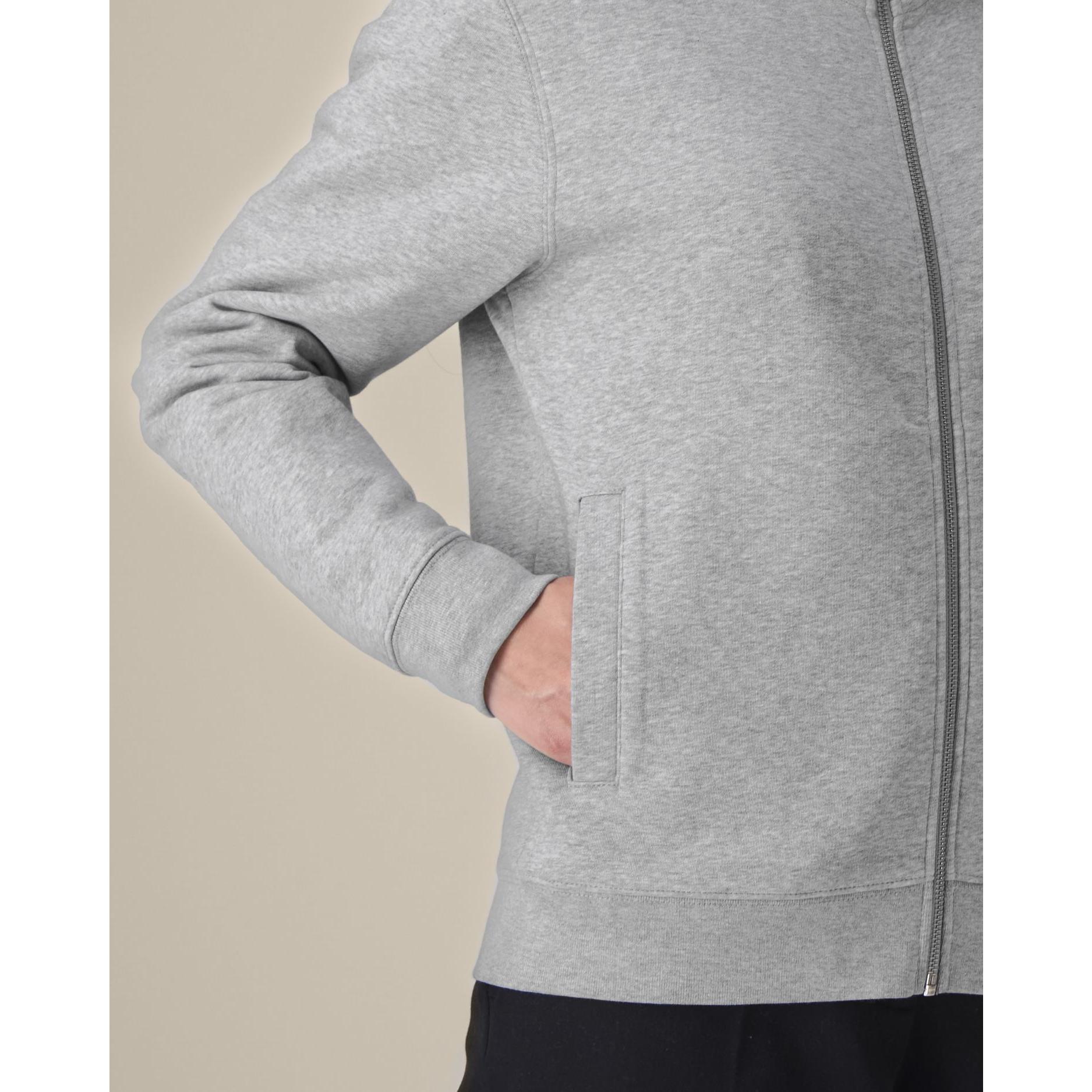 Hanorac cu fermoar unisex Trailer 2.0 Heather Grey 3XL