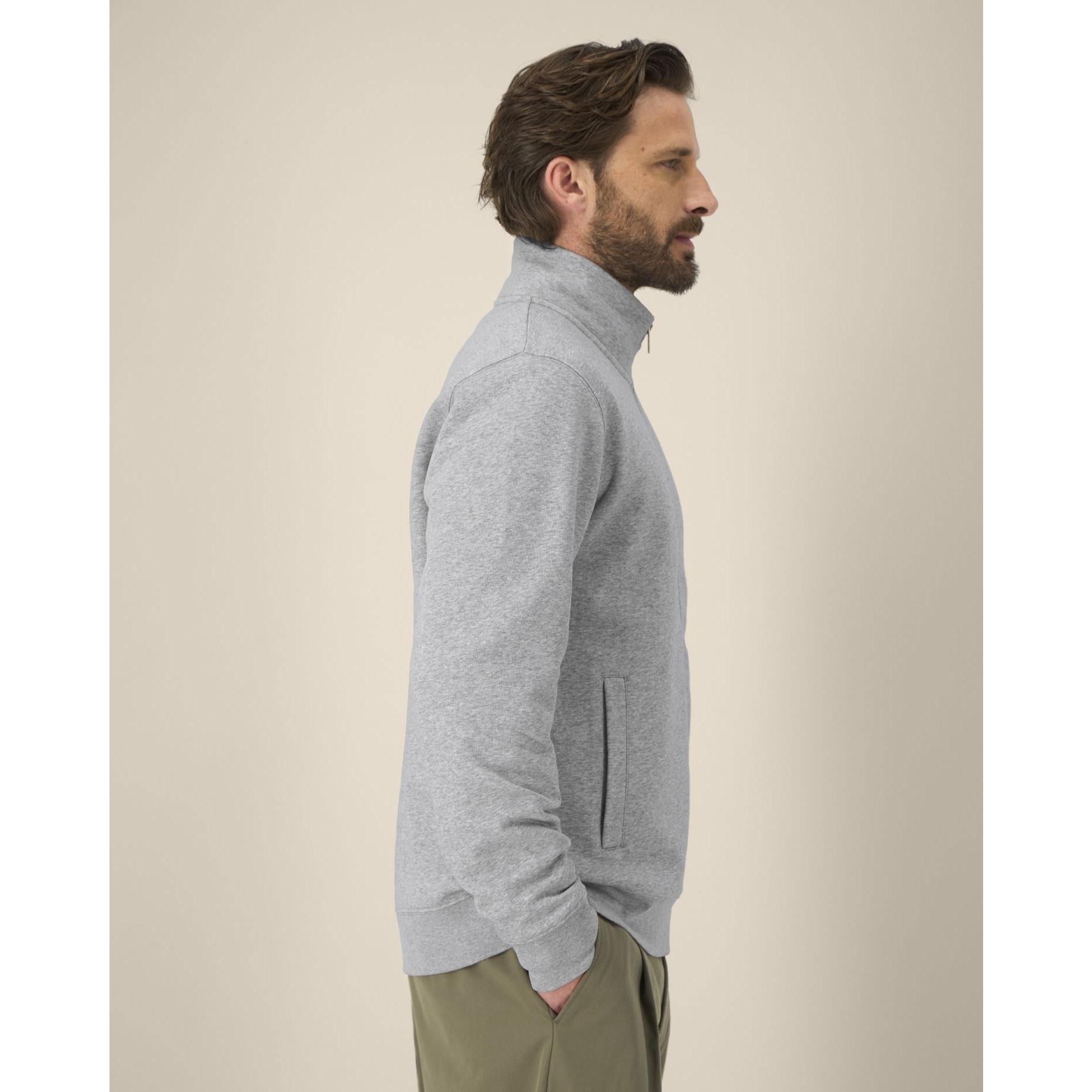 Hanorac cu fermoar unisex Trailer 2.0 Heather Grey 3XL