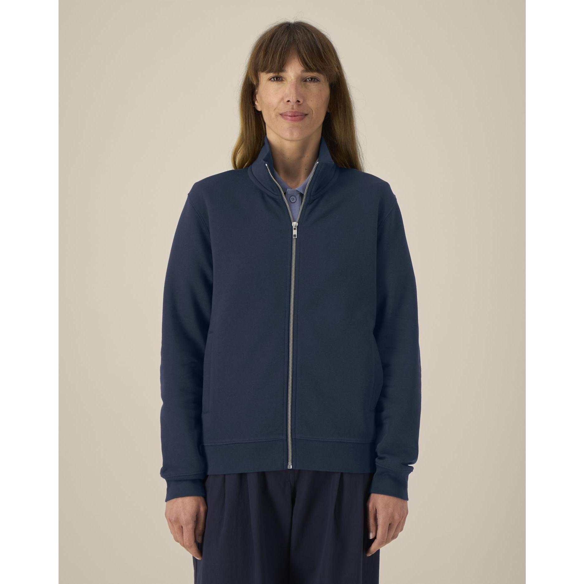 Hanorac cu fermoar unisex Trailer 2.0 French Navy M