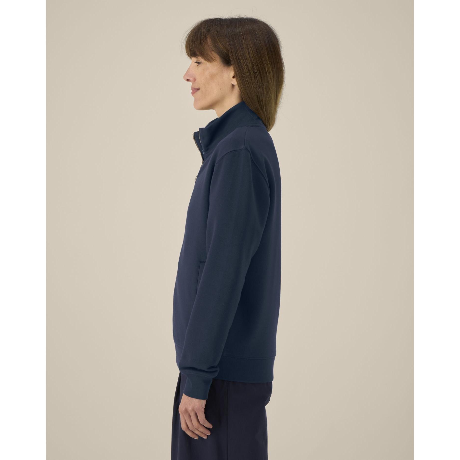 Hanorac cu fermoar unisex Trailer 2.0 French Navy M
