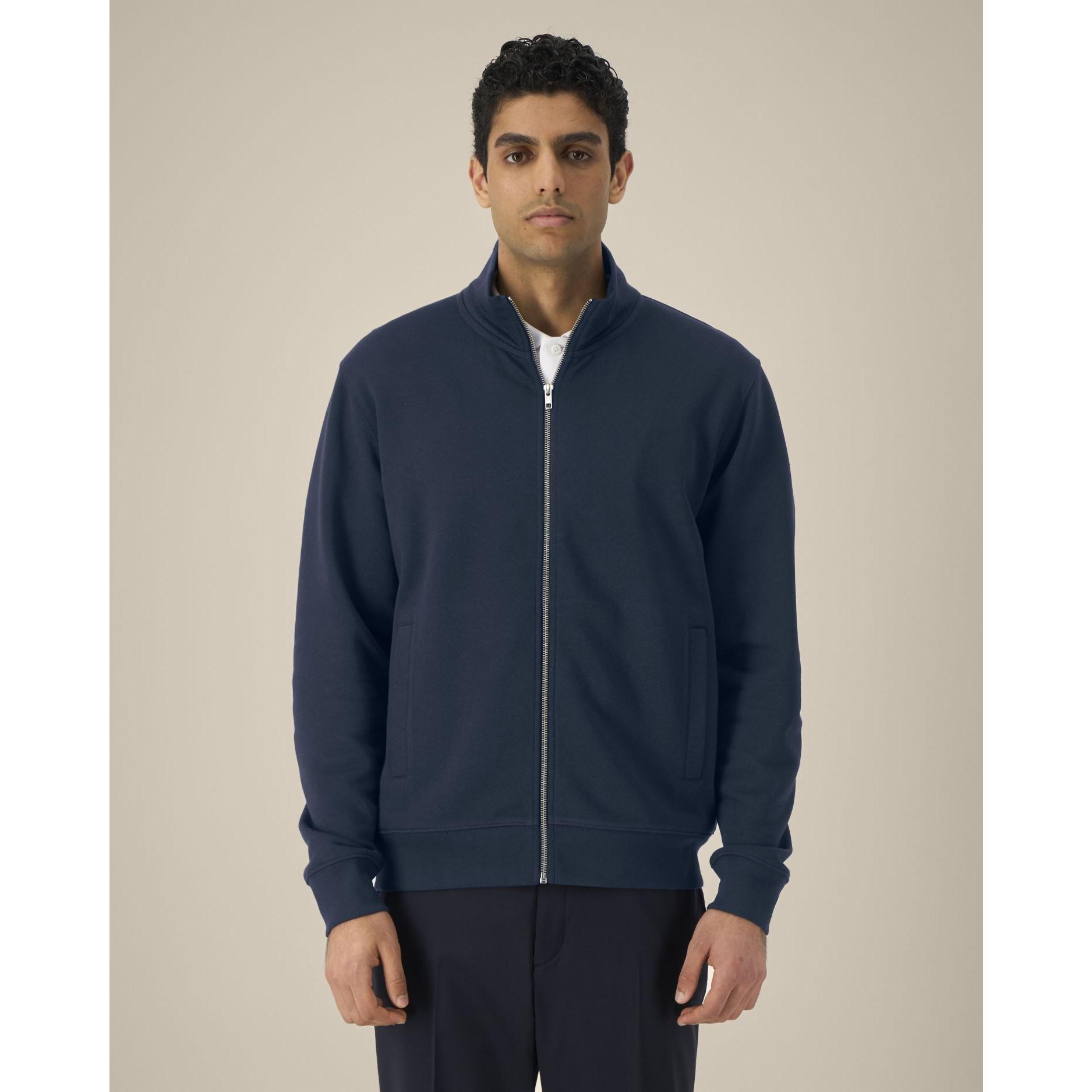 Hanorac cu fermoar unisex Trailer 2.0 French Navy M