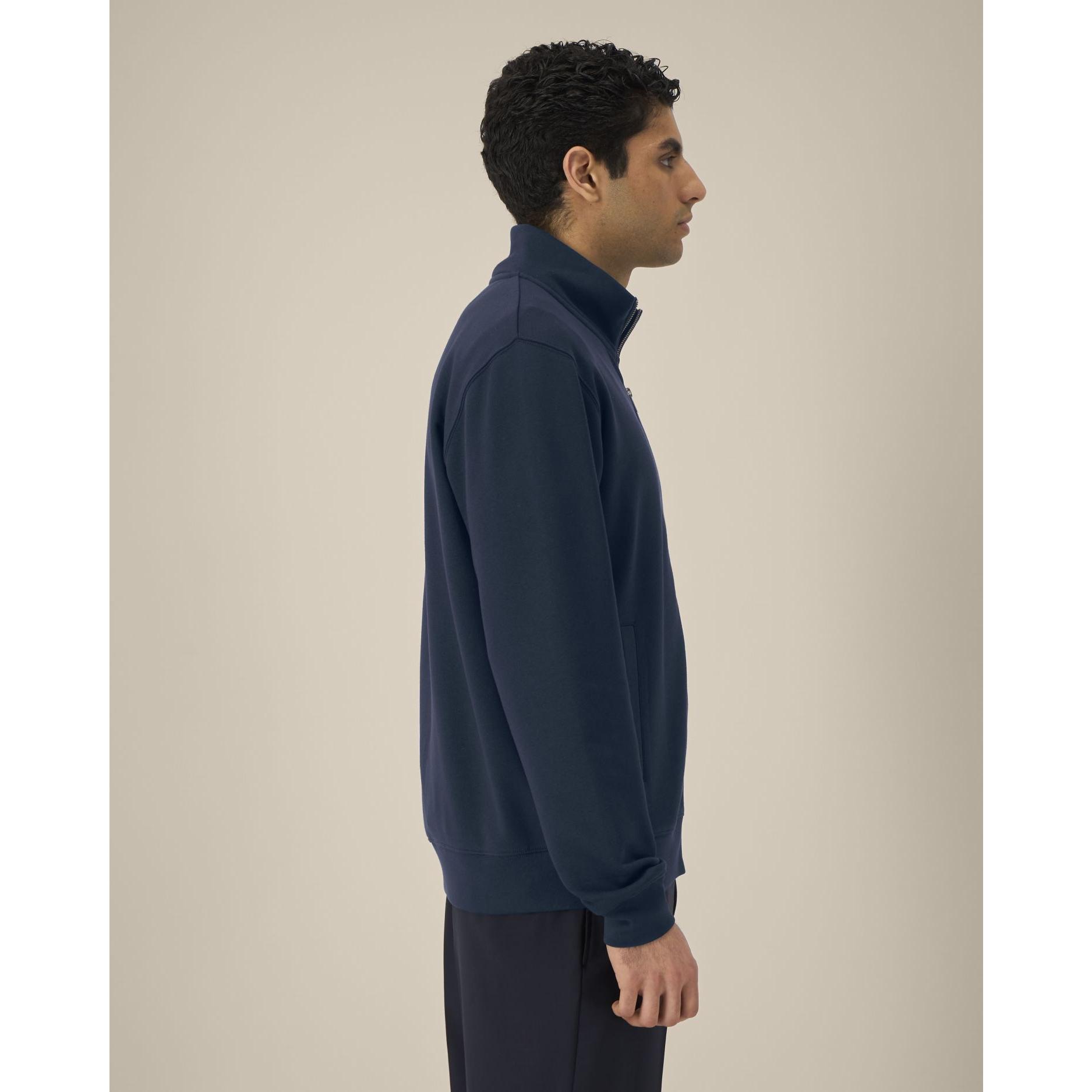 Hanorac cu fermoar unisex Trailer 2.0 French Navy M