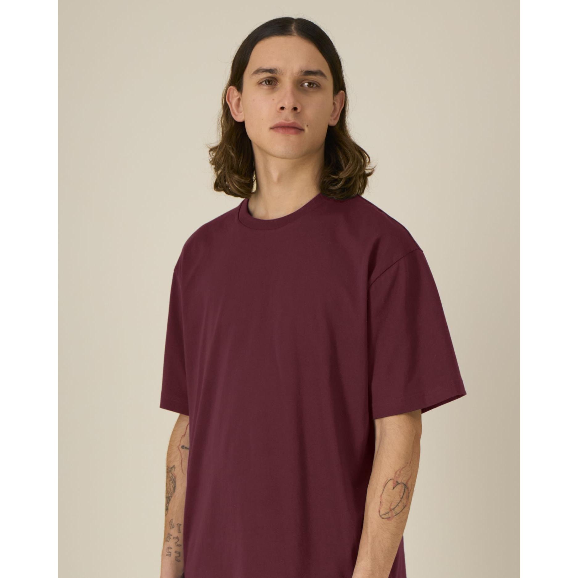 Tricouri unisex Breezer Burgundy M