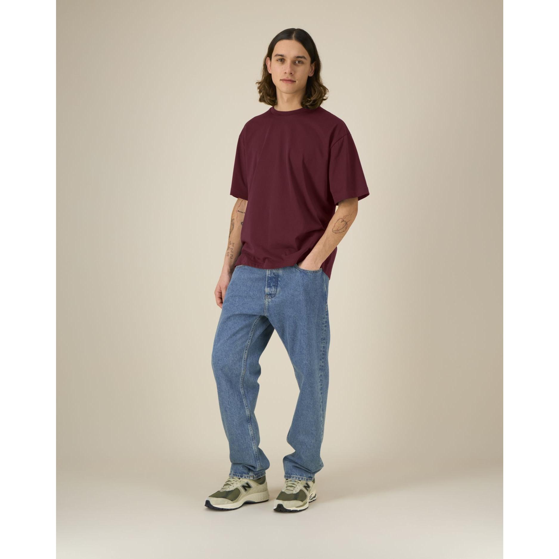 Tricouri unisex Breezer Burgundy M