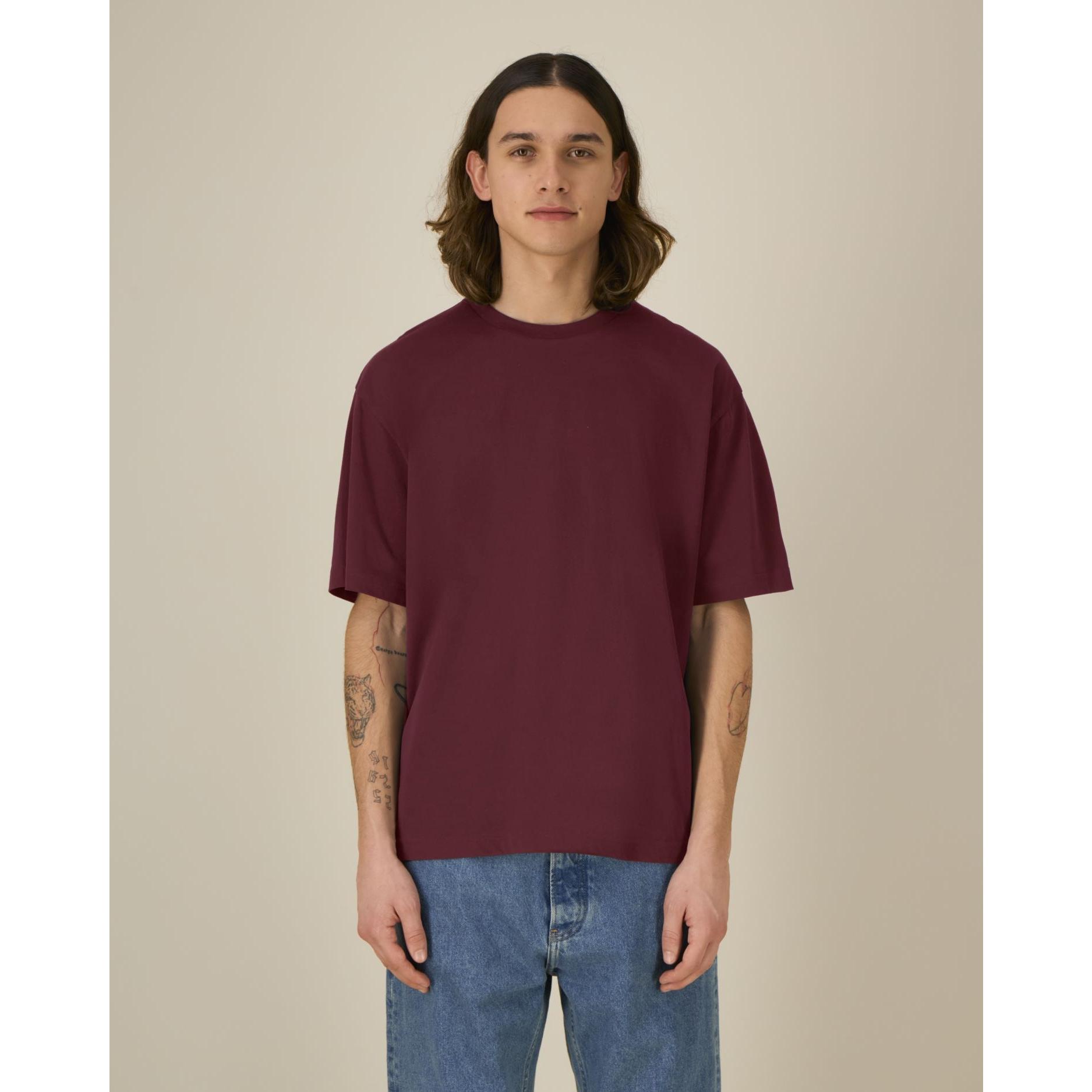 Tricouri unisex Breezer Burgundy M