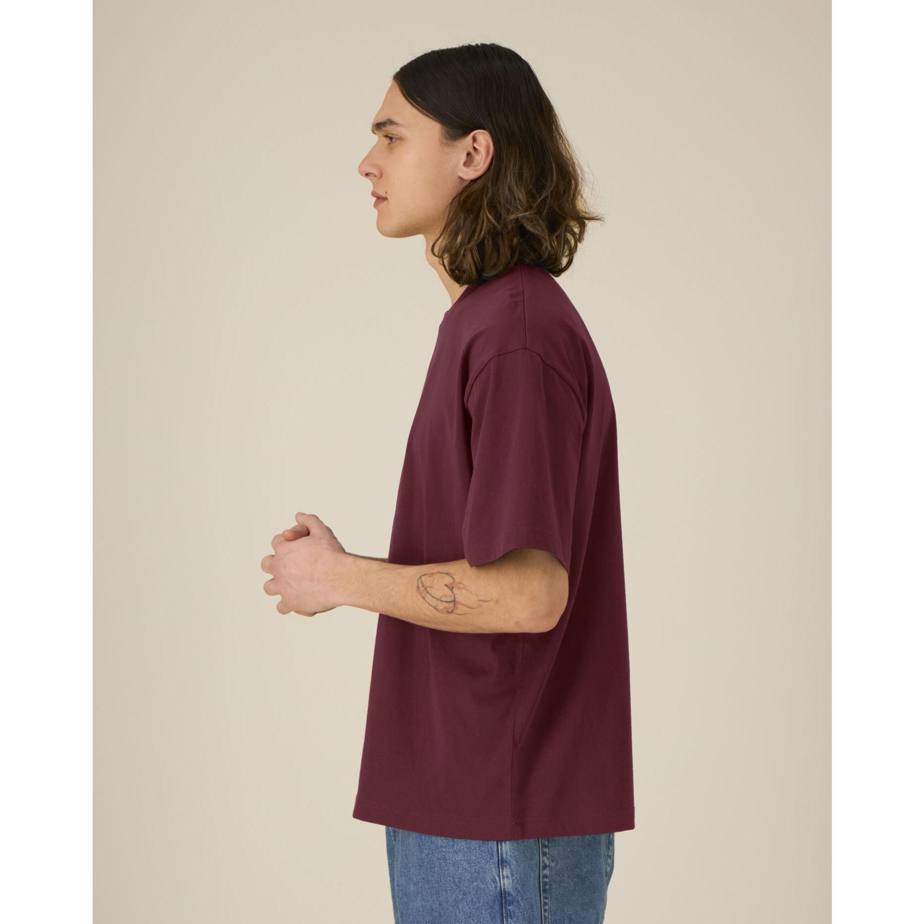 Tricouri unisex Breezer Burgundy M