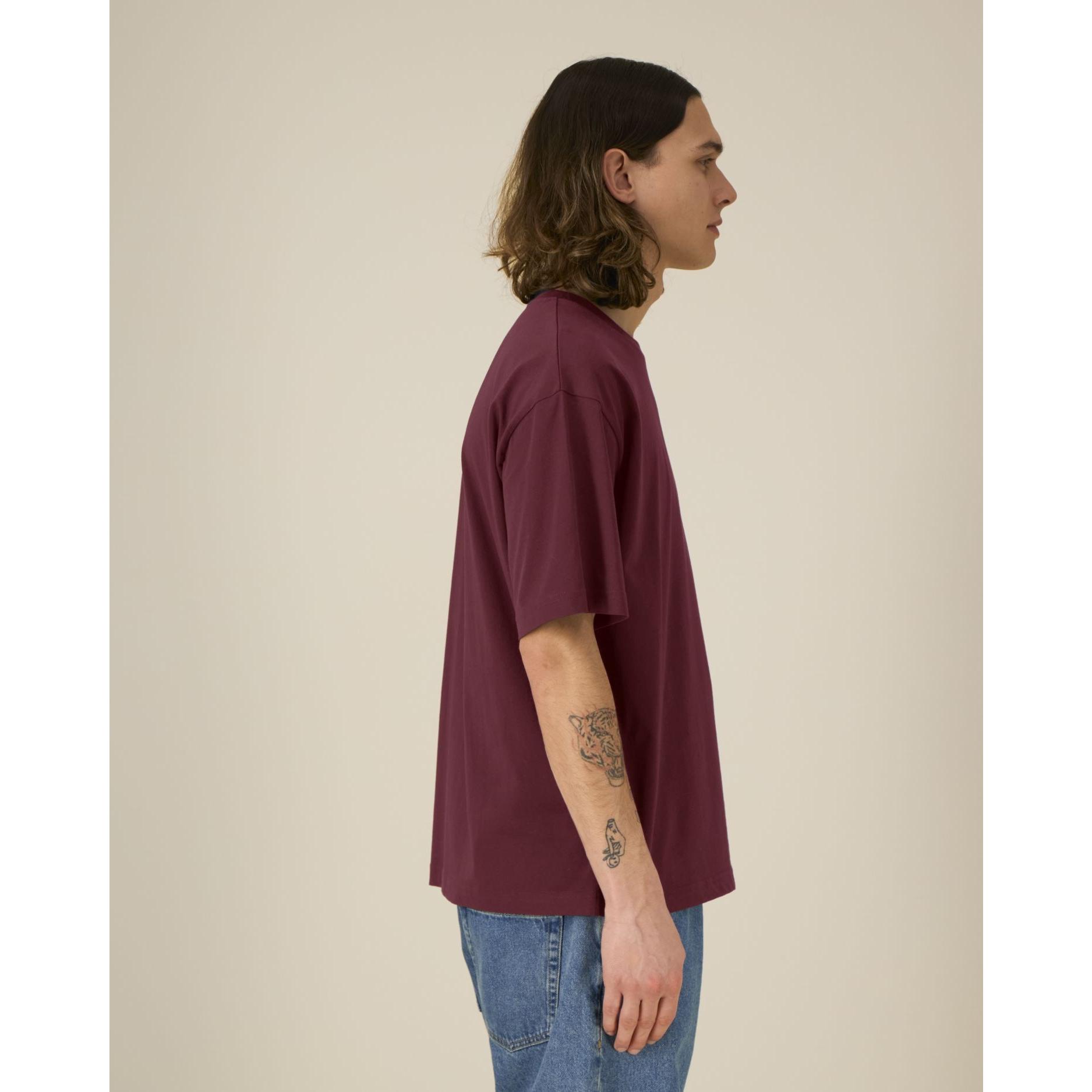 Tricouri unisex Breezer Burgundy M