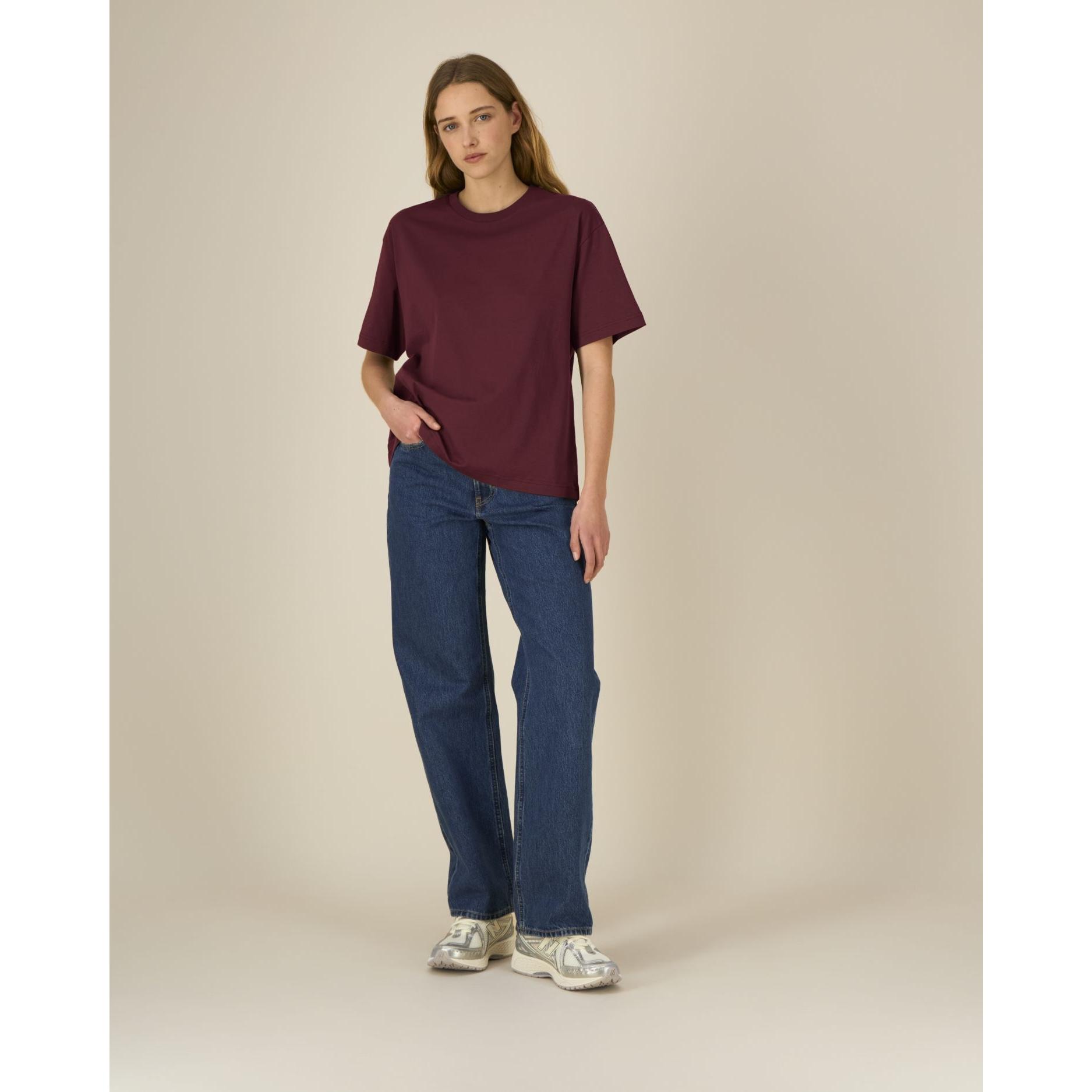 Tricouri unisex Breezer Burgundy M
