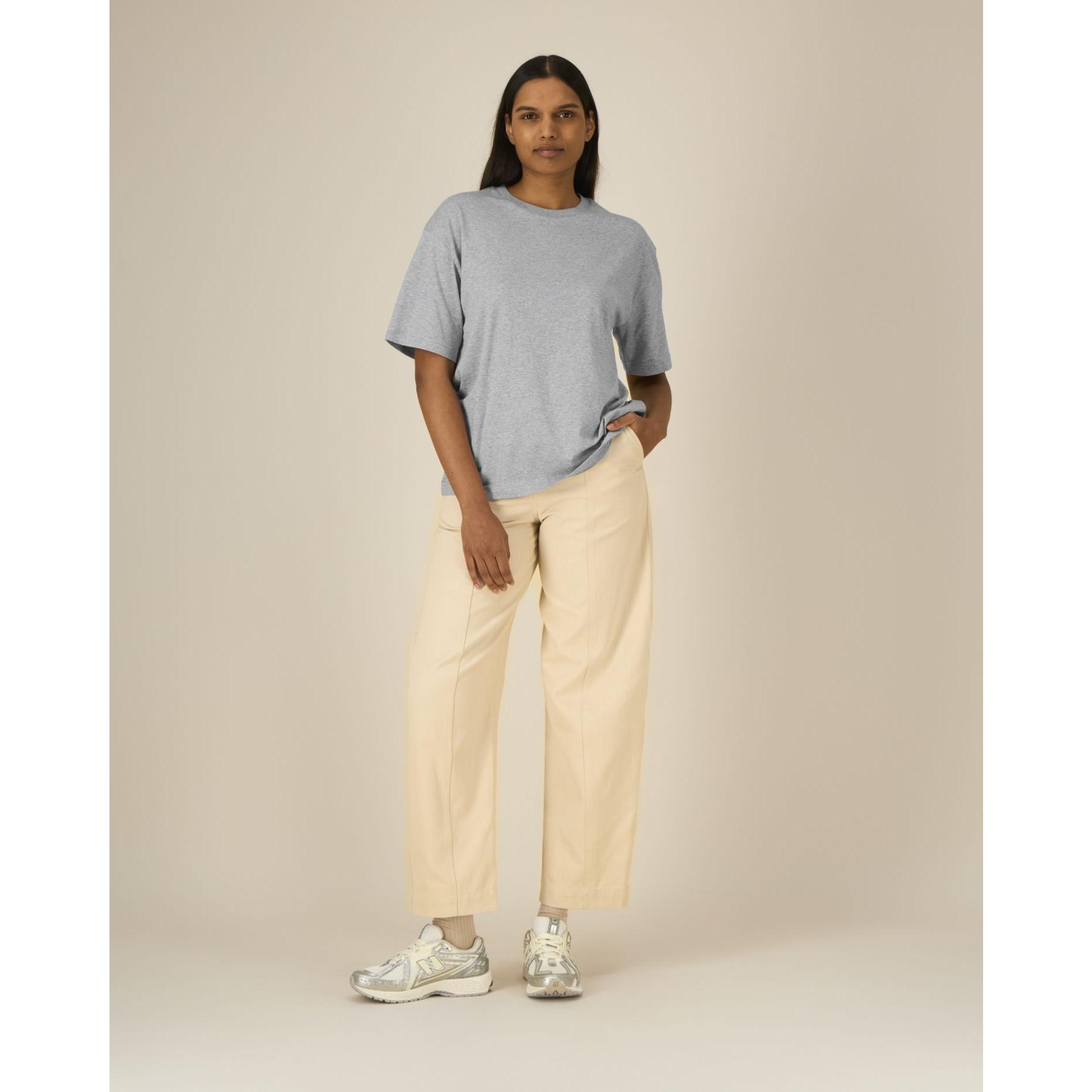 Tricouri unisex Breezer Heather Grey M