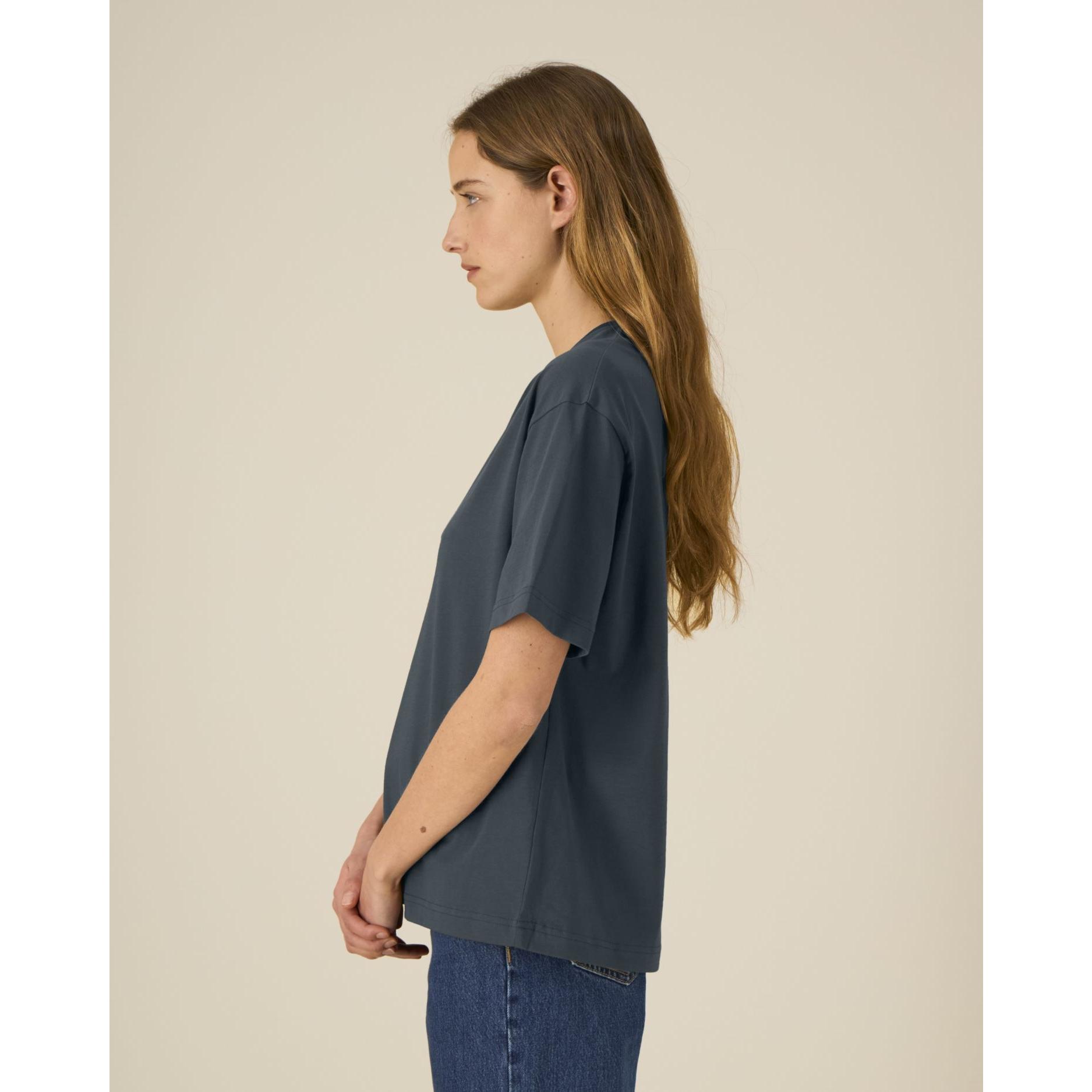 Tricouri unisex Breezer India Ink Grey M