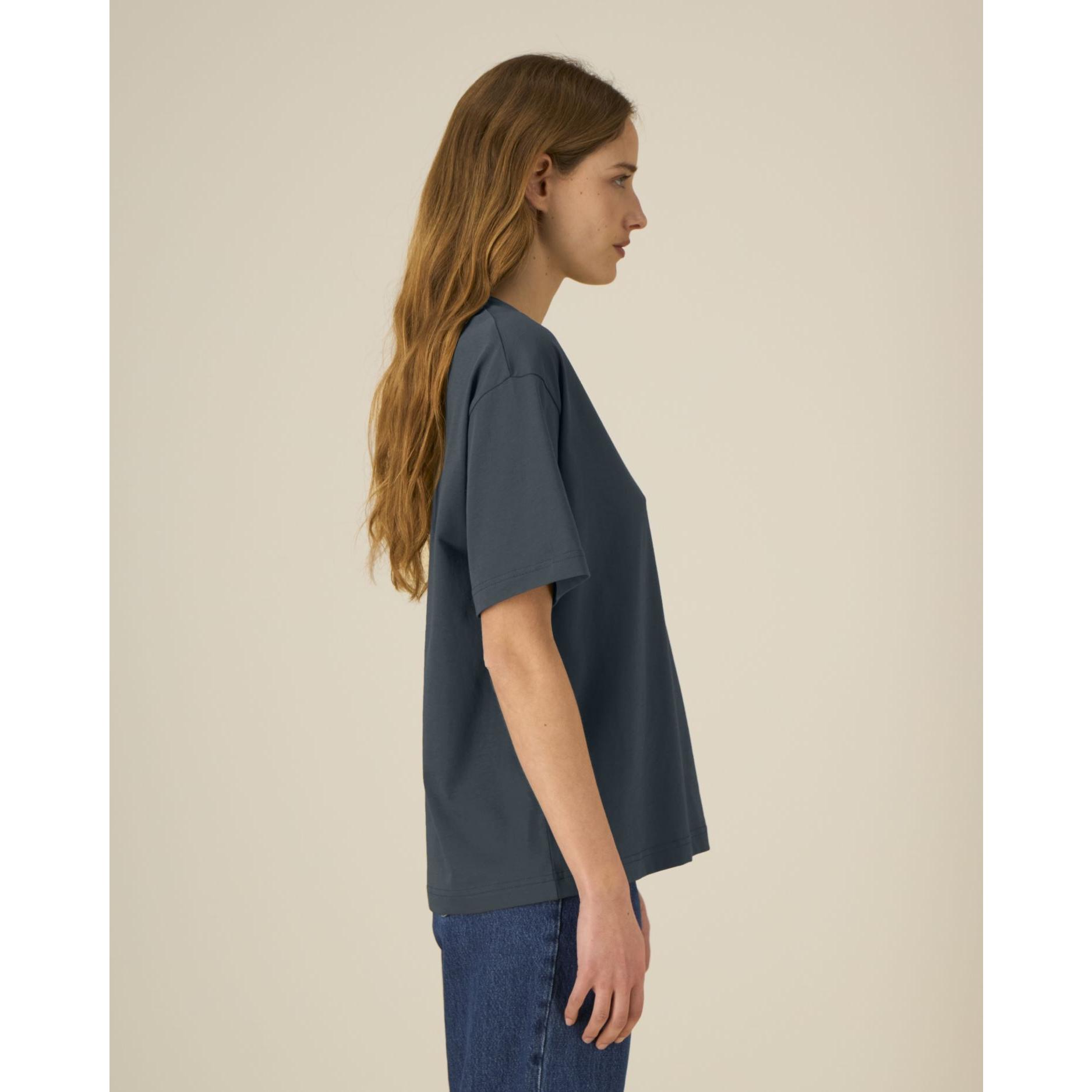 Tricouri unisex Breezer India Ink Grey M