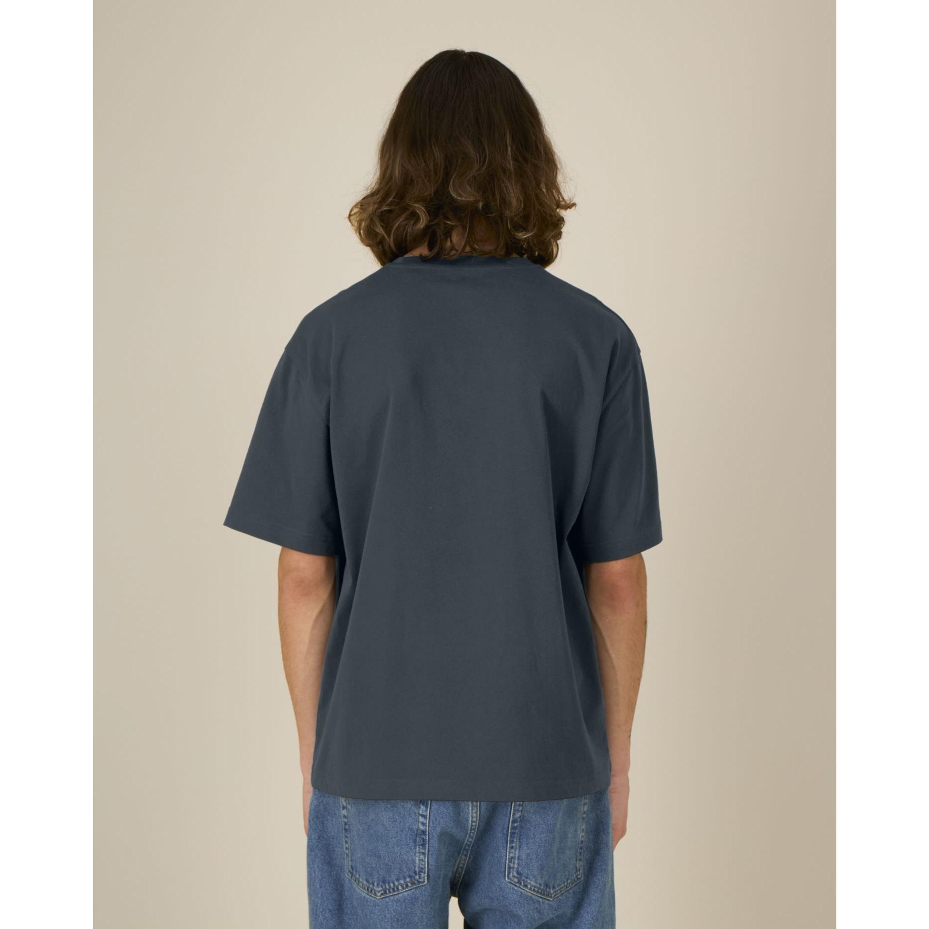 Tricouri unisex Breezer India Ink Grey M