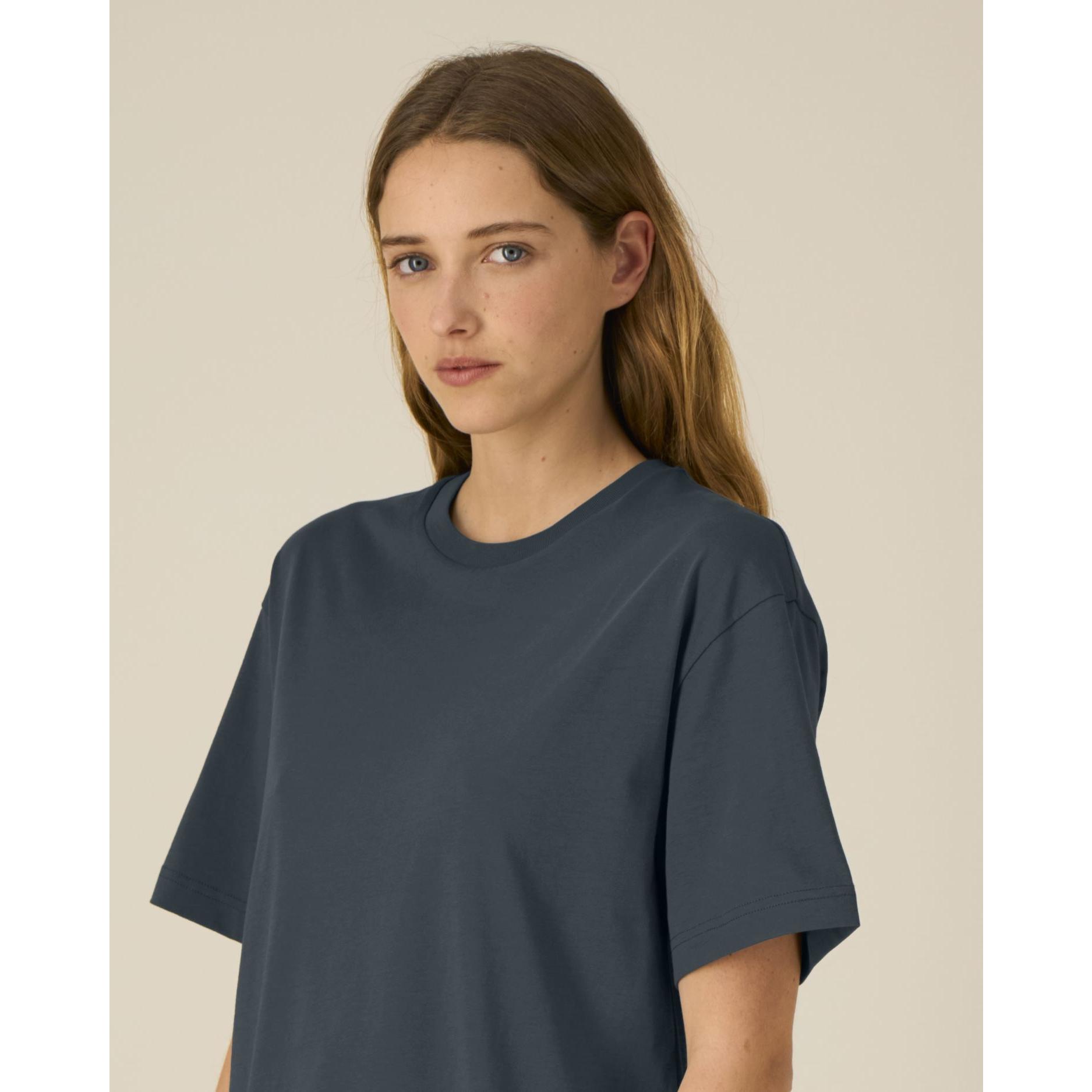 Tricouri unisex Breezer India Ink Grey M