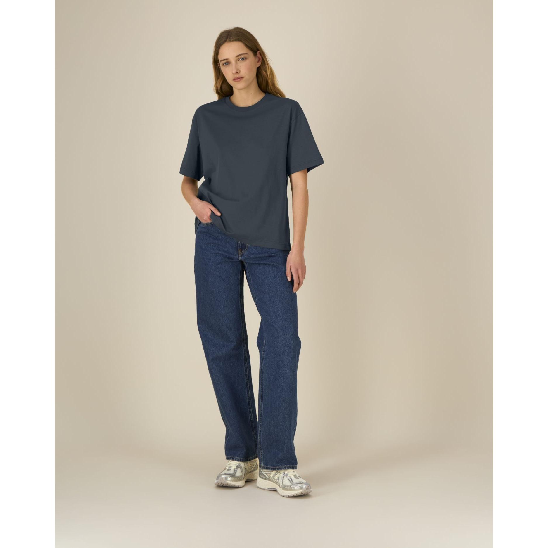 Tricouri unisex Breezer India Ink Grey M