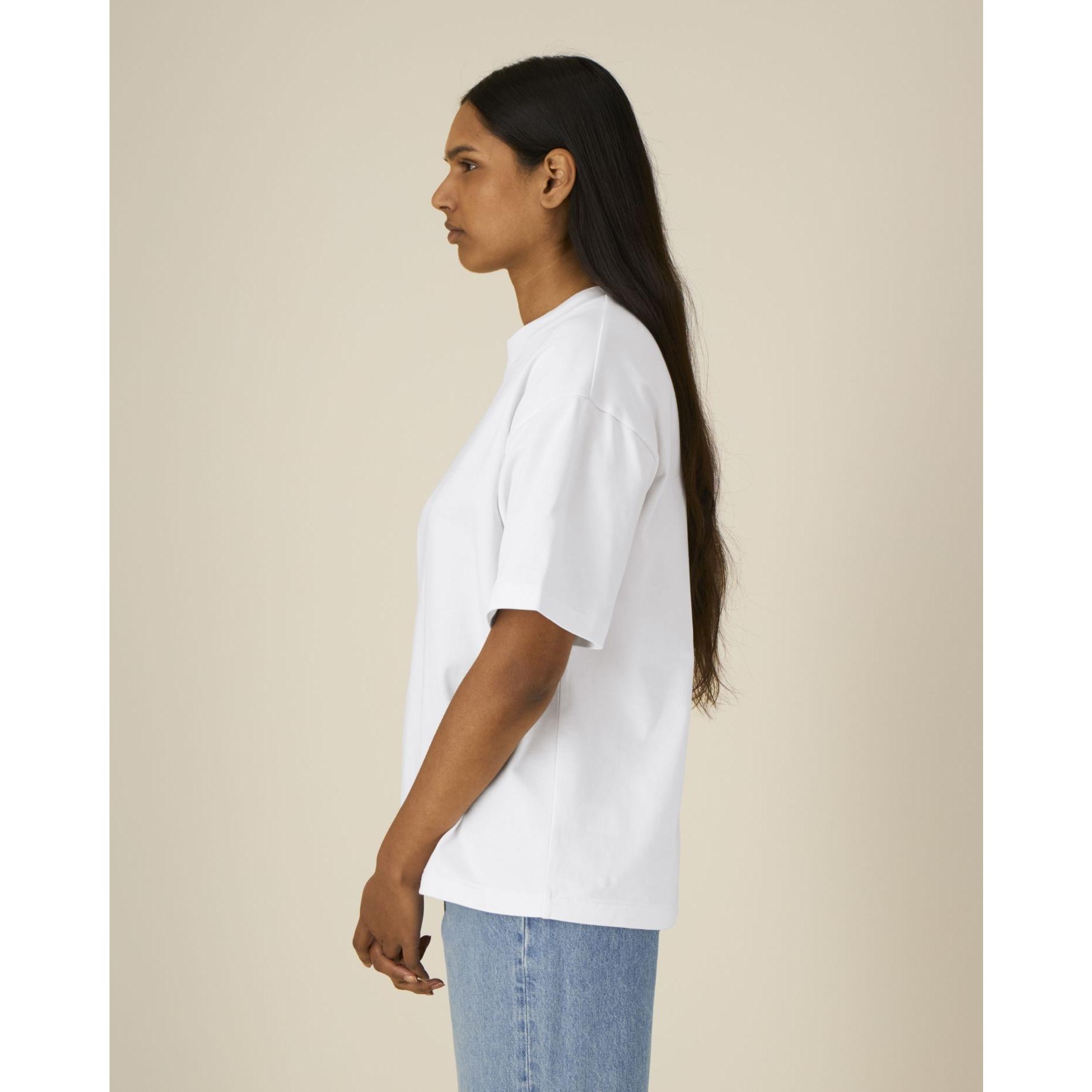 Tricouri unisex Asher White 2XS