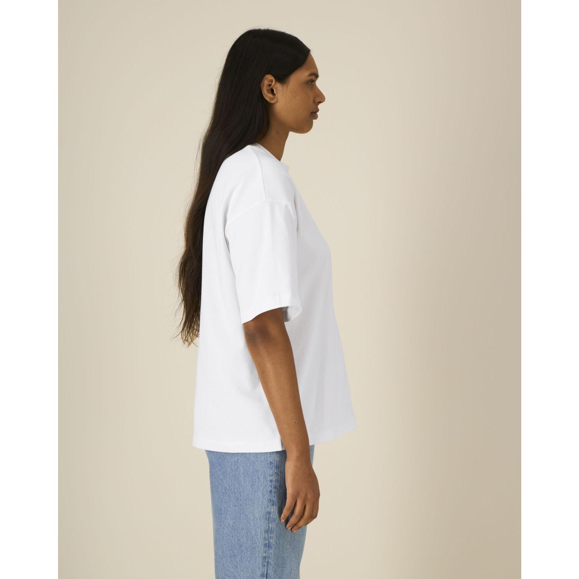 Tricouri unisex Asher White 2XS