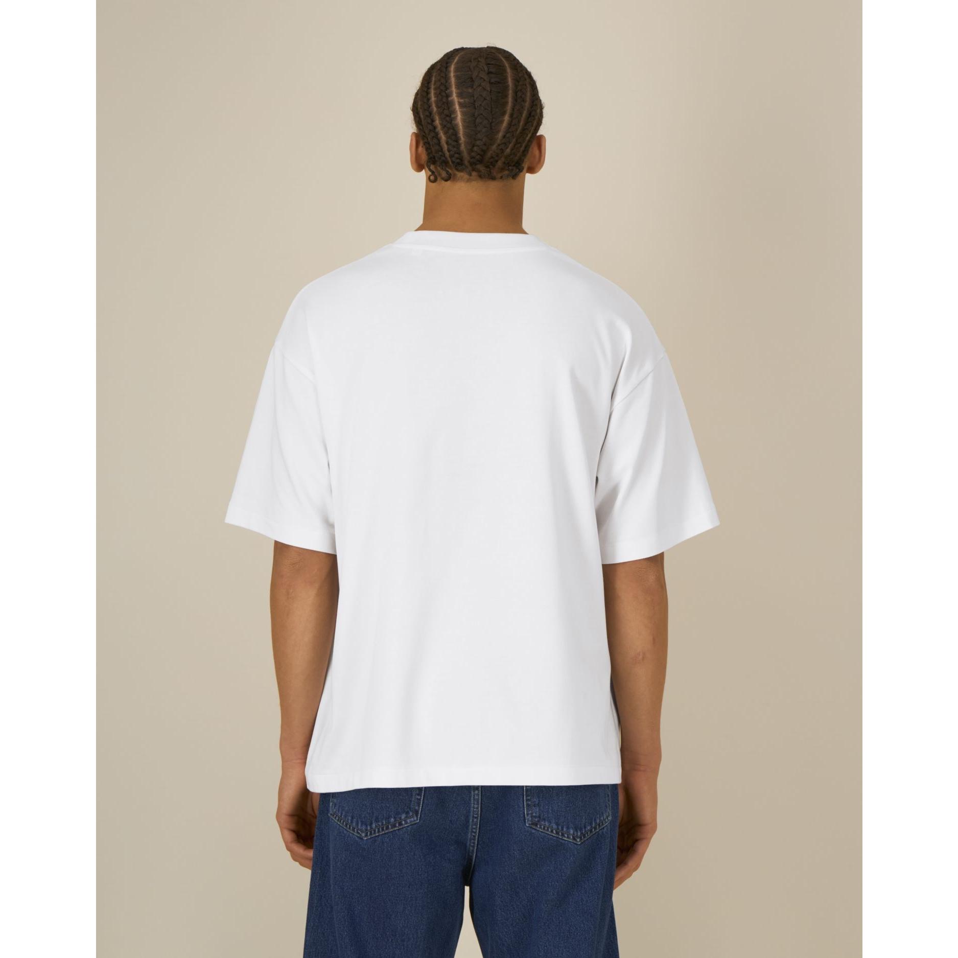 Tricouri unisex Asher White 2XS