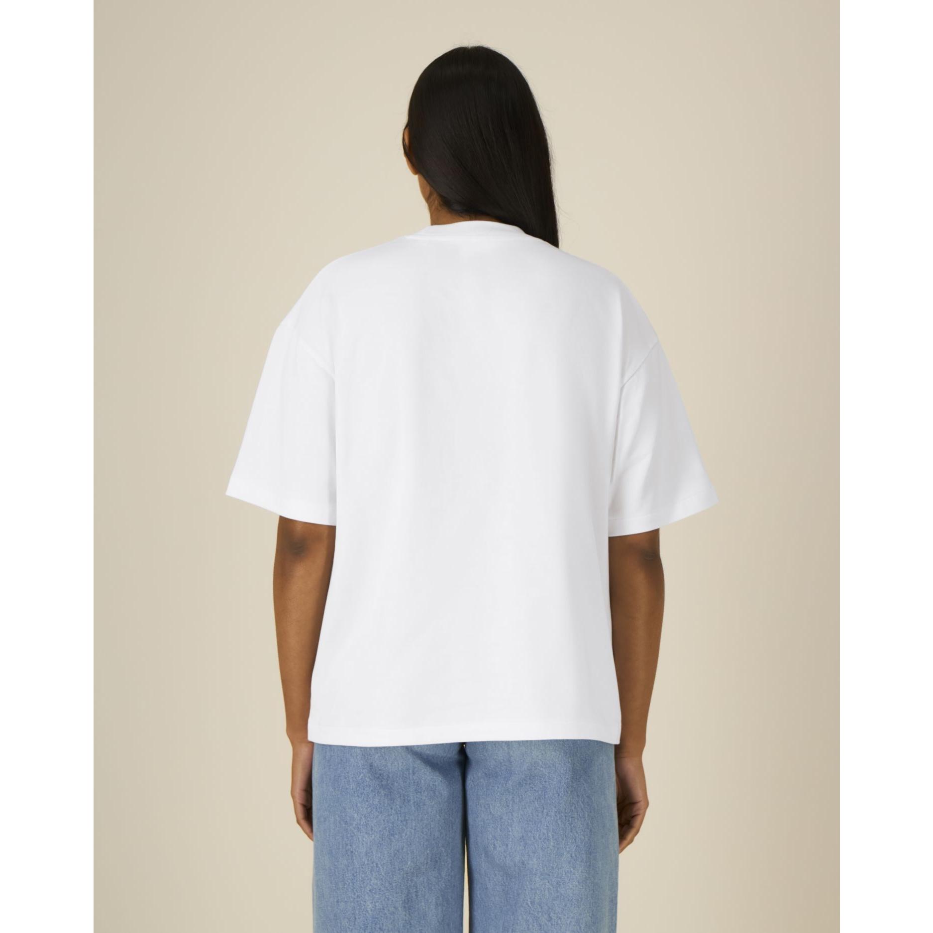 Tricouri unisex Asher White 2XS
