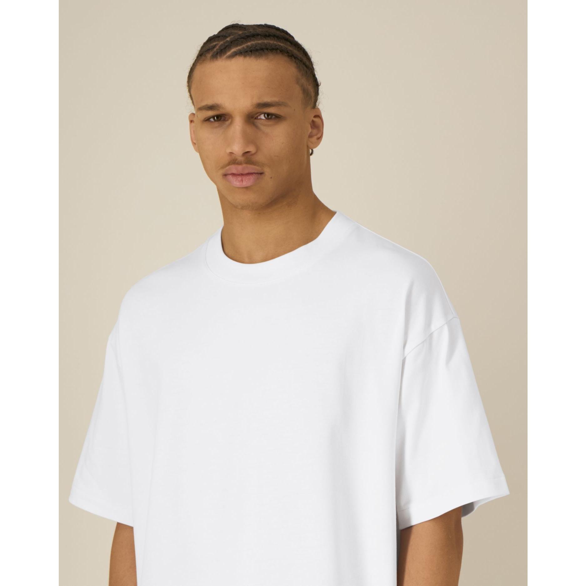Tricouri unisex Asher White 2XS