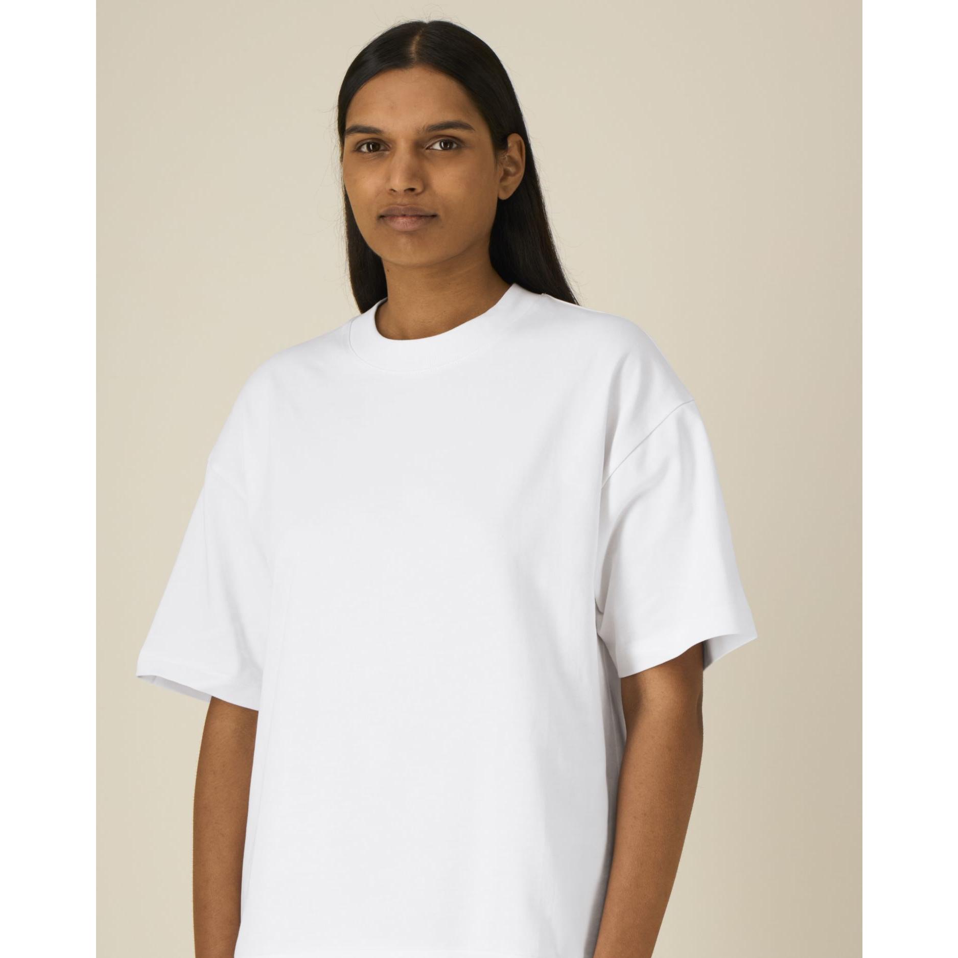 Tricouri unisex Asher White 2XS