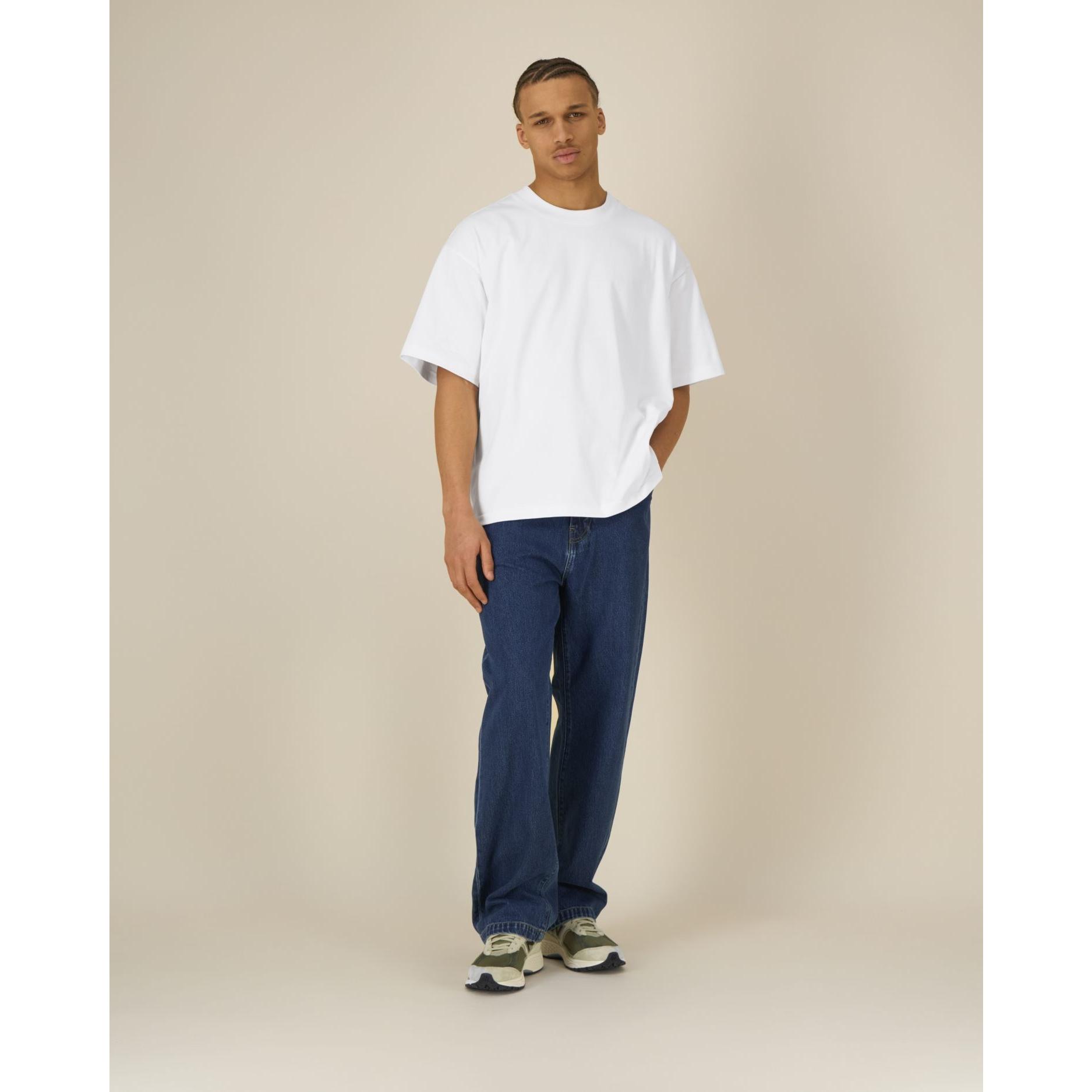 Tricouri unisex Asher White 2XS