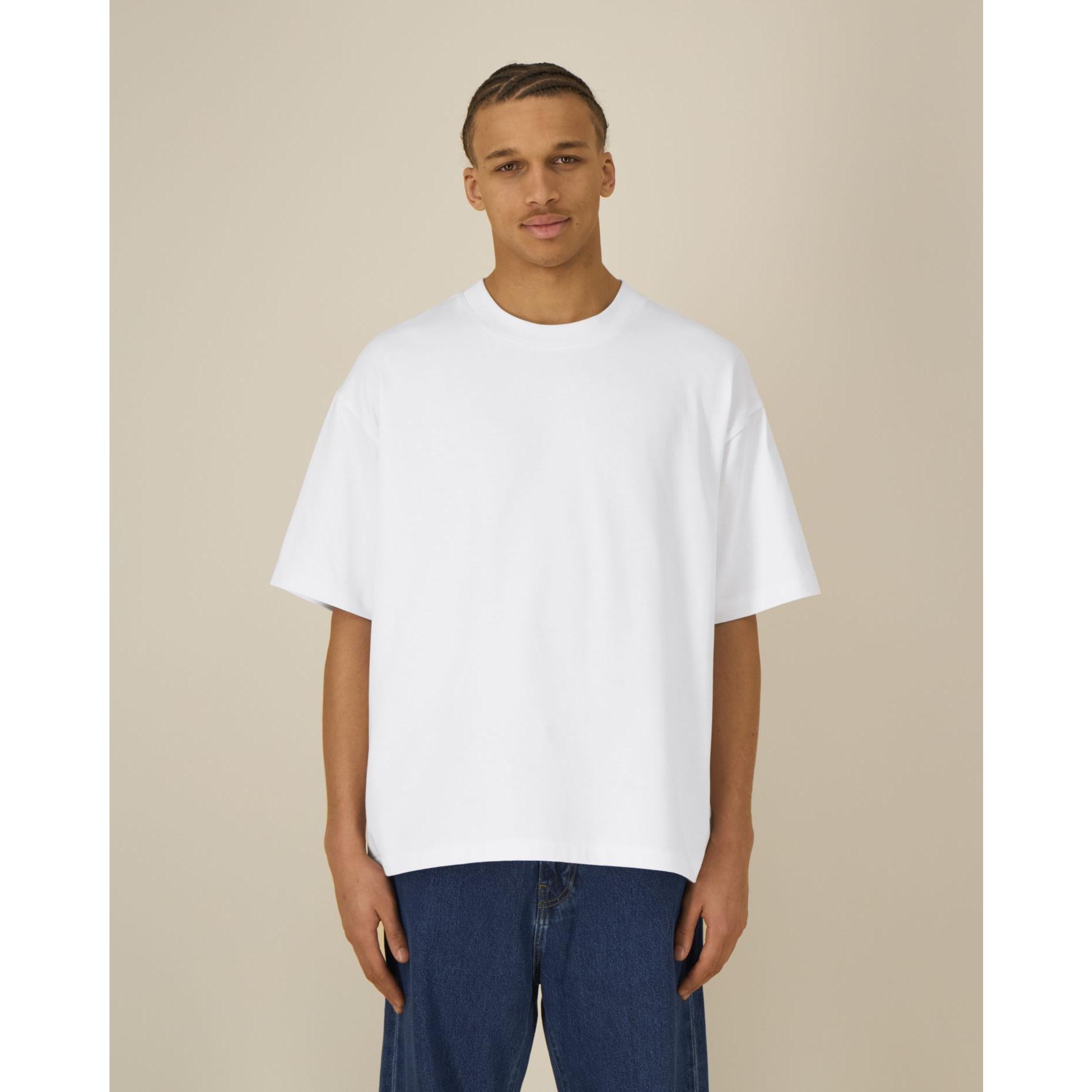 Tricouri unisex Asher White 2XS