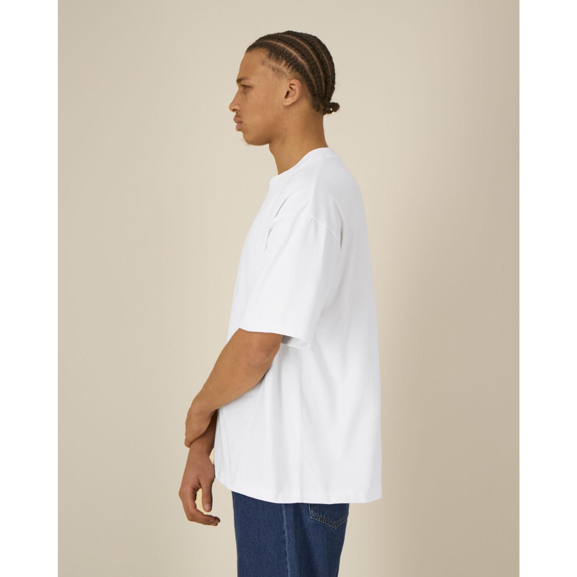 Tricouri unisex Asher White 2XS