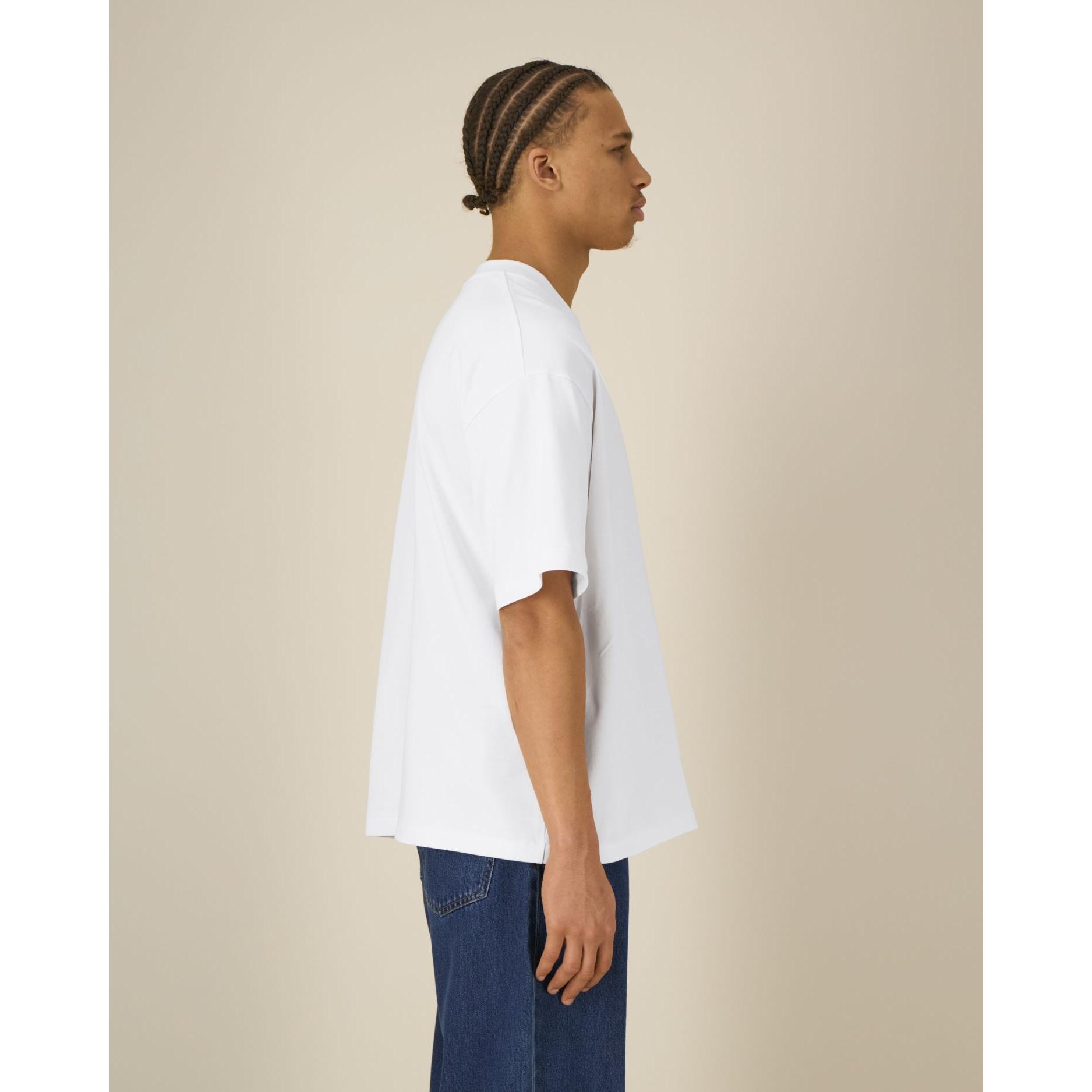 Tricouri unisex Asher White 2XS