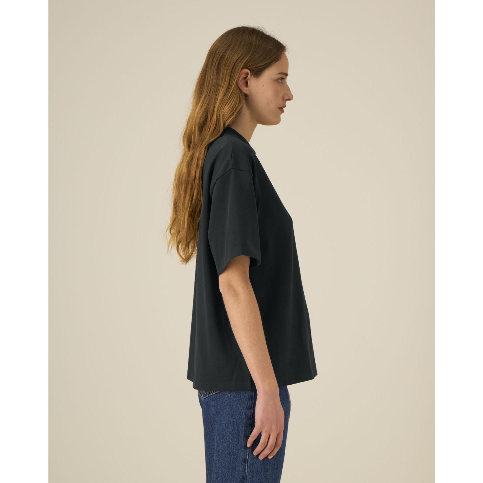 Tricouri unisex Asher Black 3XL