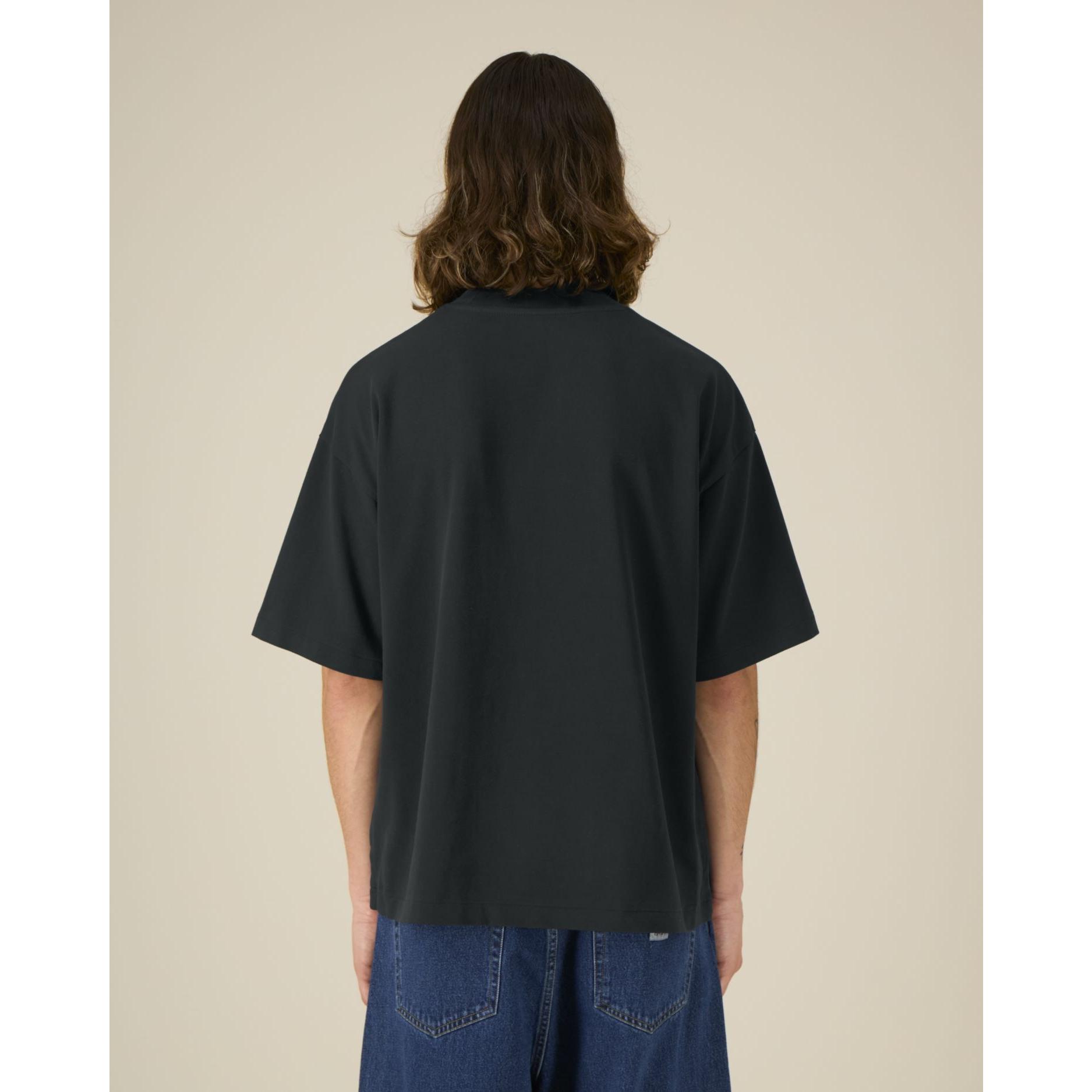 Tricouri unisex Asher Black 3XL